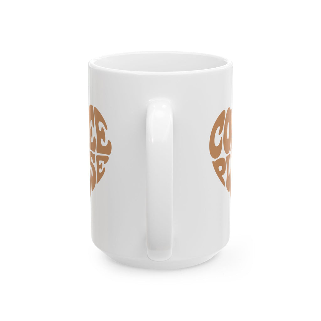 Coffee Please Ceramic Mug – 11oz & 15oz Coffee Lover Gift
