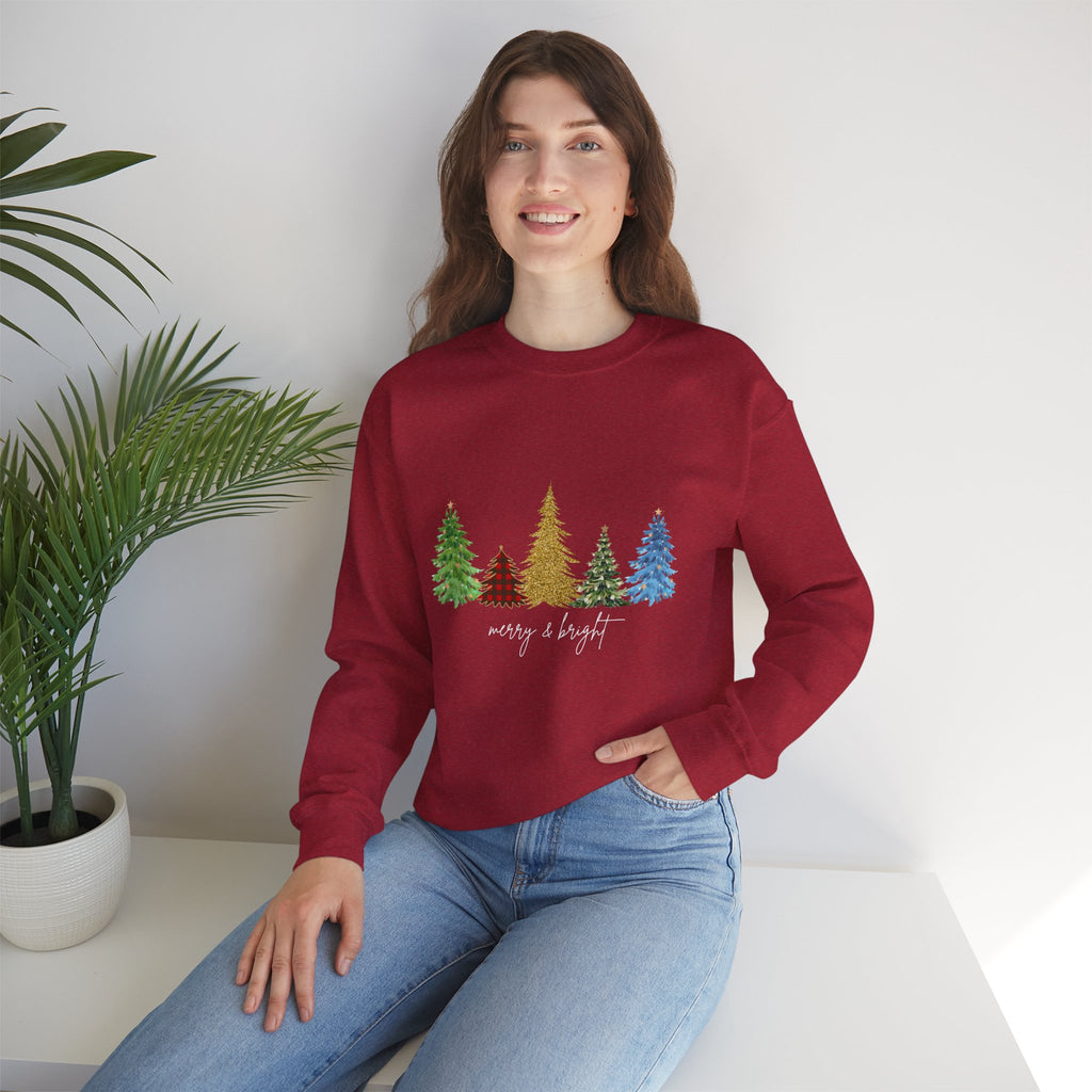 Merry & Bright Crewneck Sweatshirt