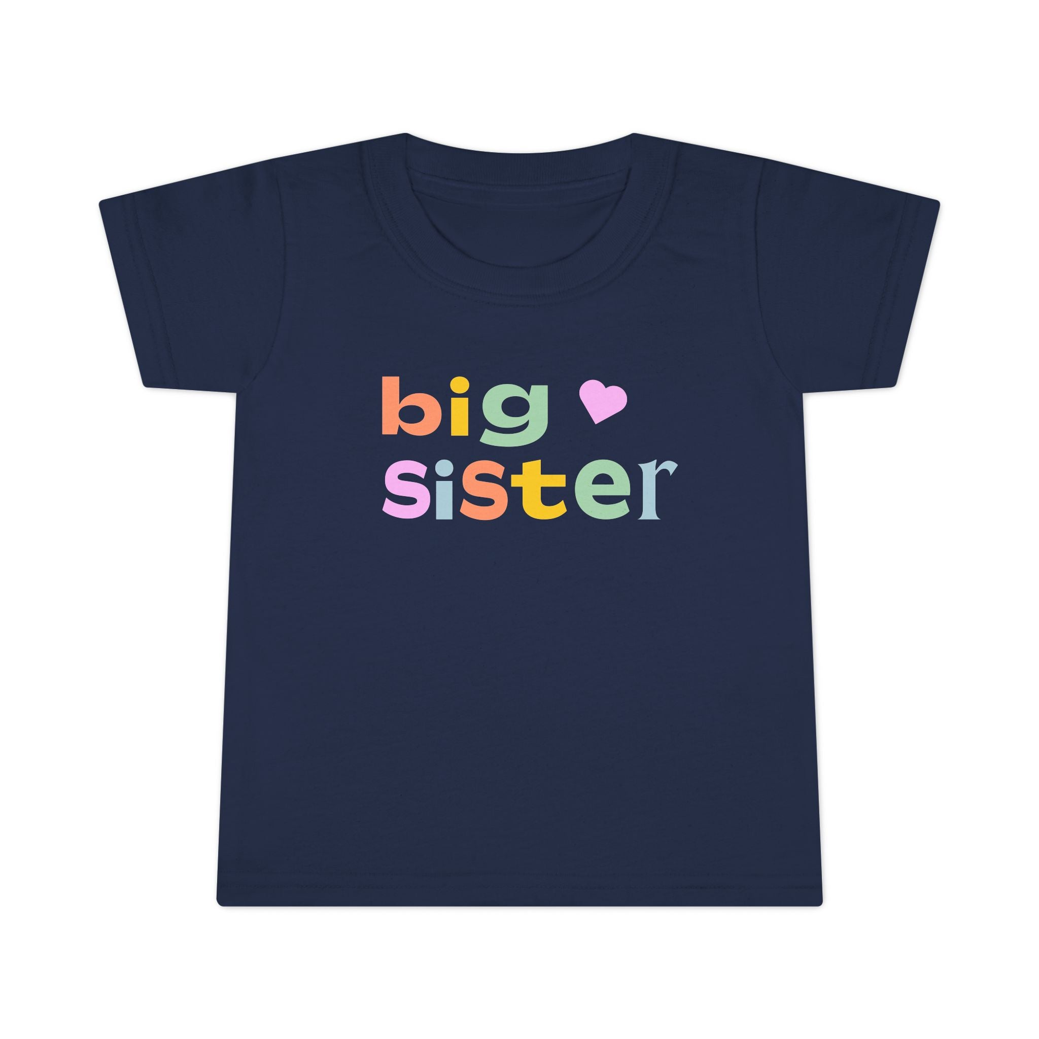 Big Sister Pastel Toddler T-Shirt