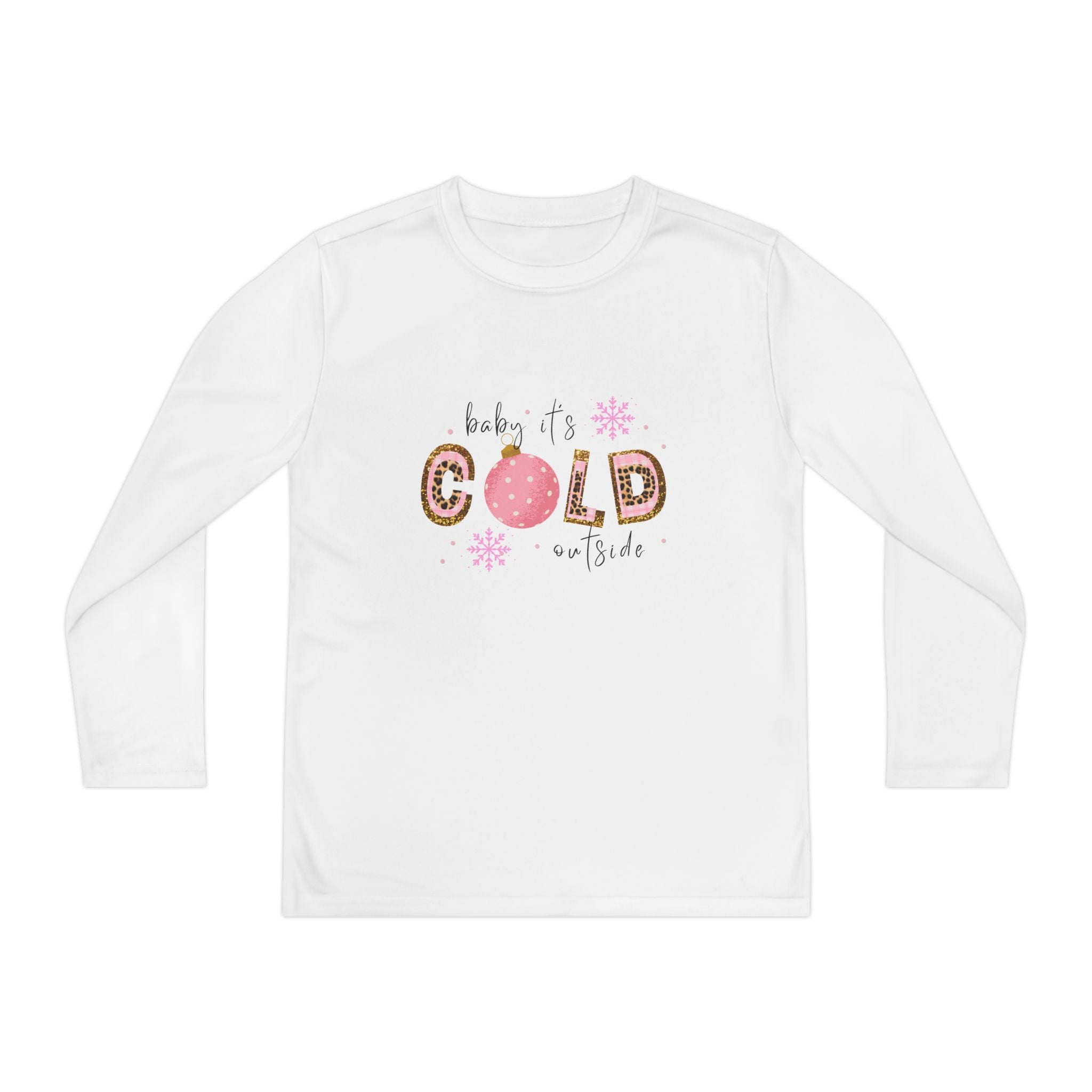 Baby It's Cold Outside Youth Long Sleeve Tee