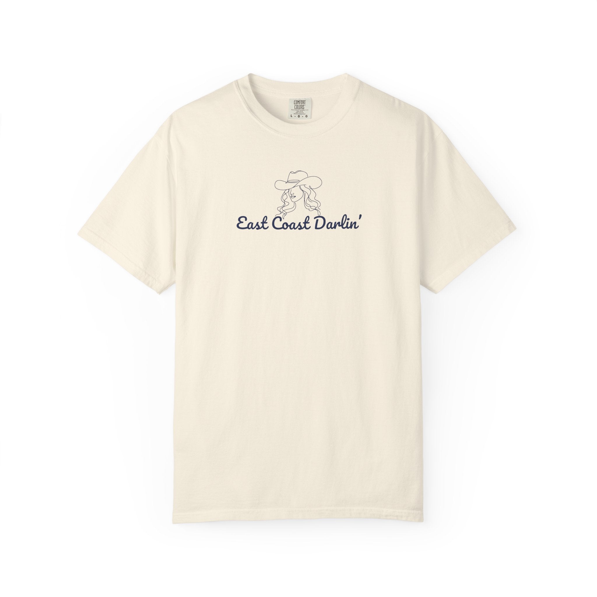 East Coast Darlin' Comfort Colors Tee | Western Inspired Graphic T-Shirt