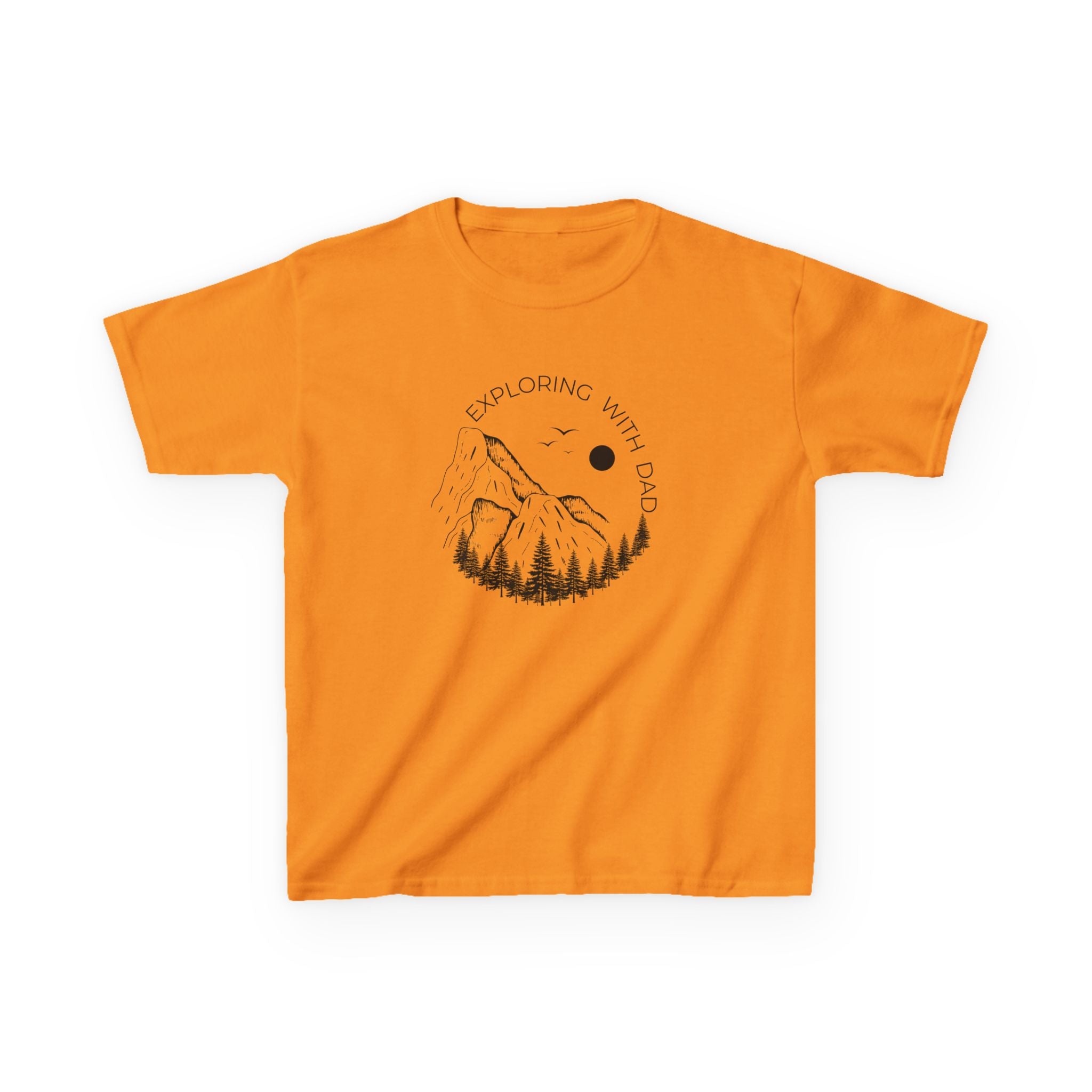 Exploring With Dad Kids T-Shirt