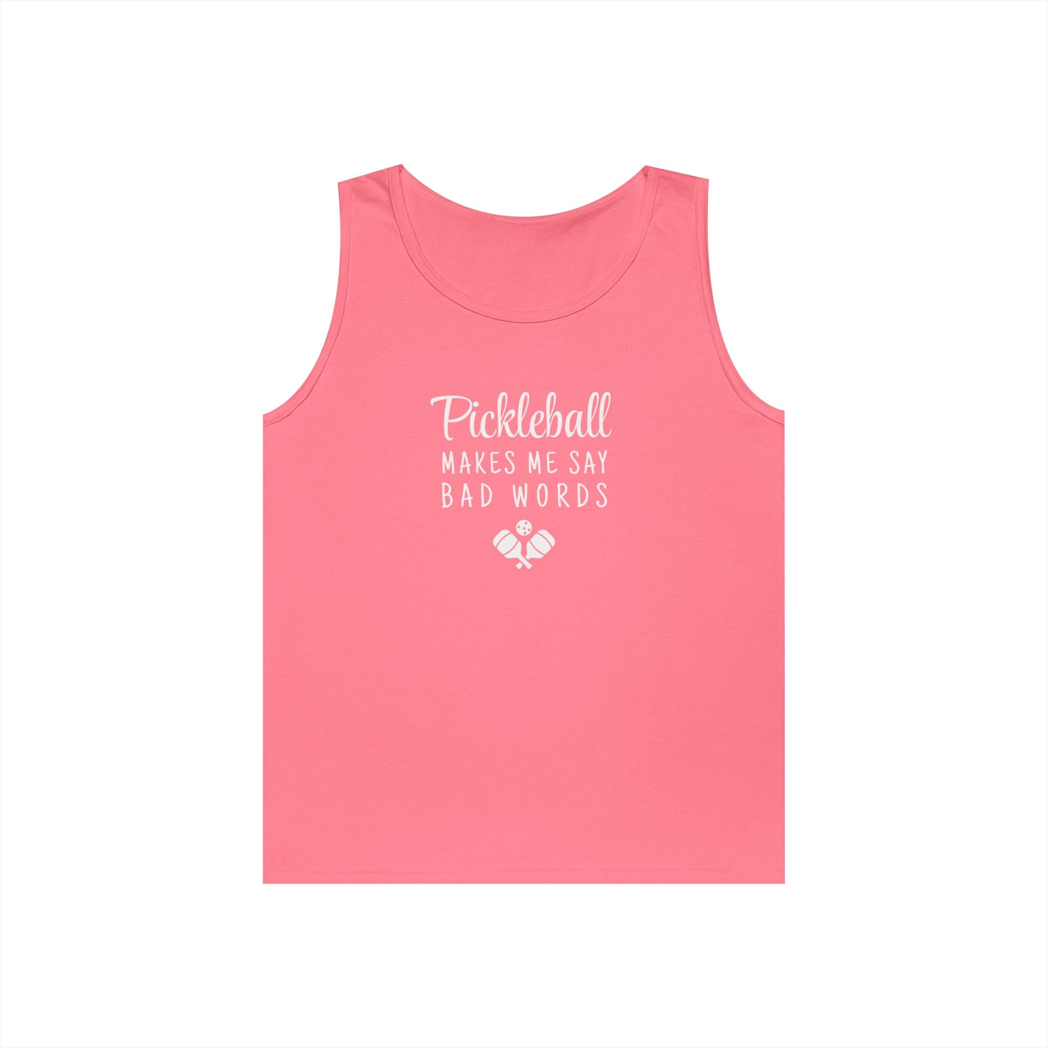 Pickleball Makes Me Say Bad Words Tank Top
