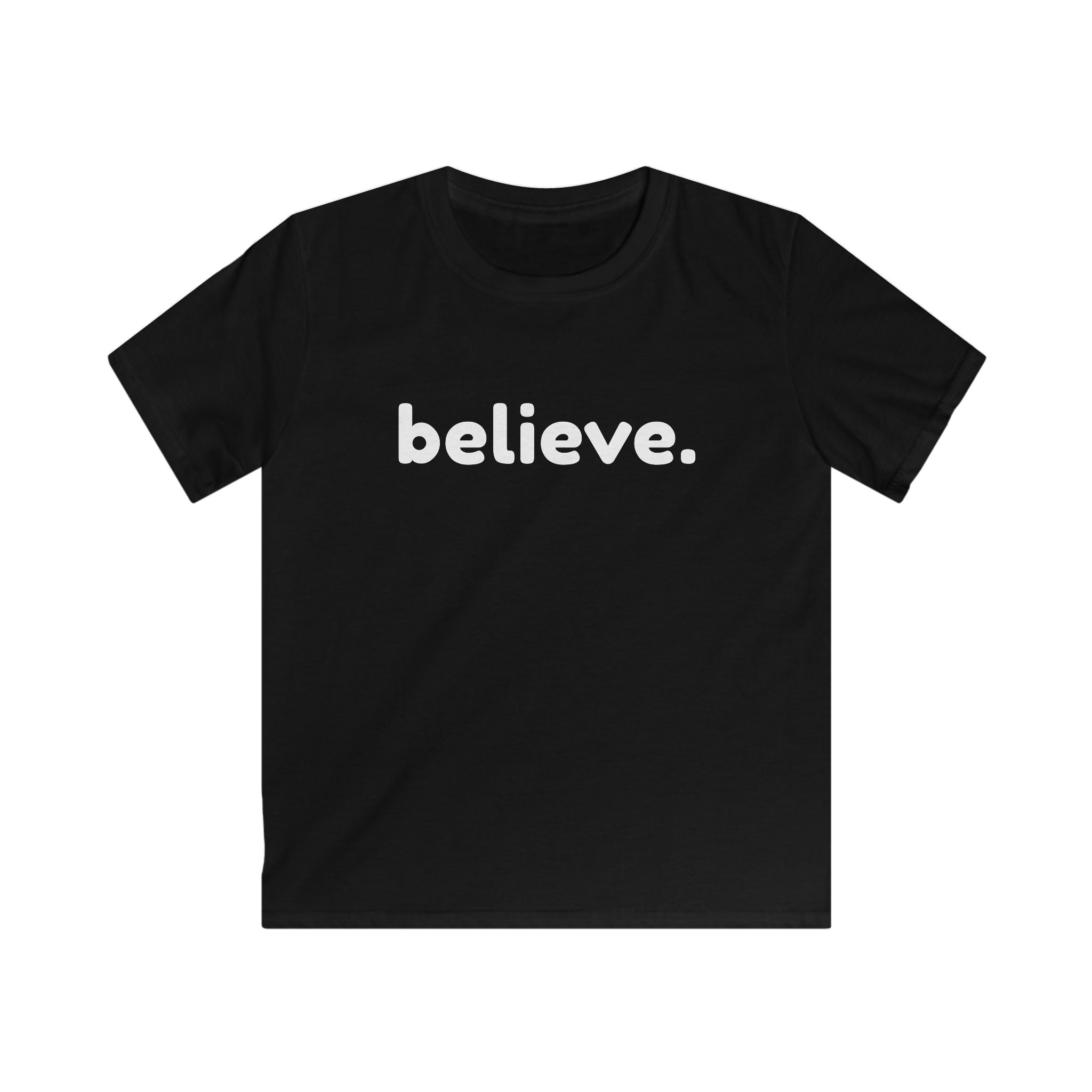 Believe Soft Cotton Youth T-Shirt