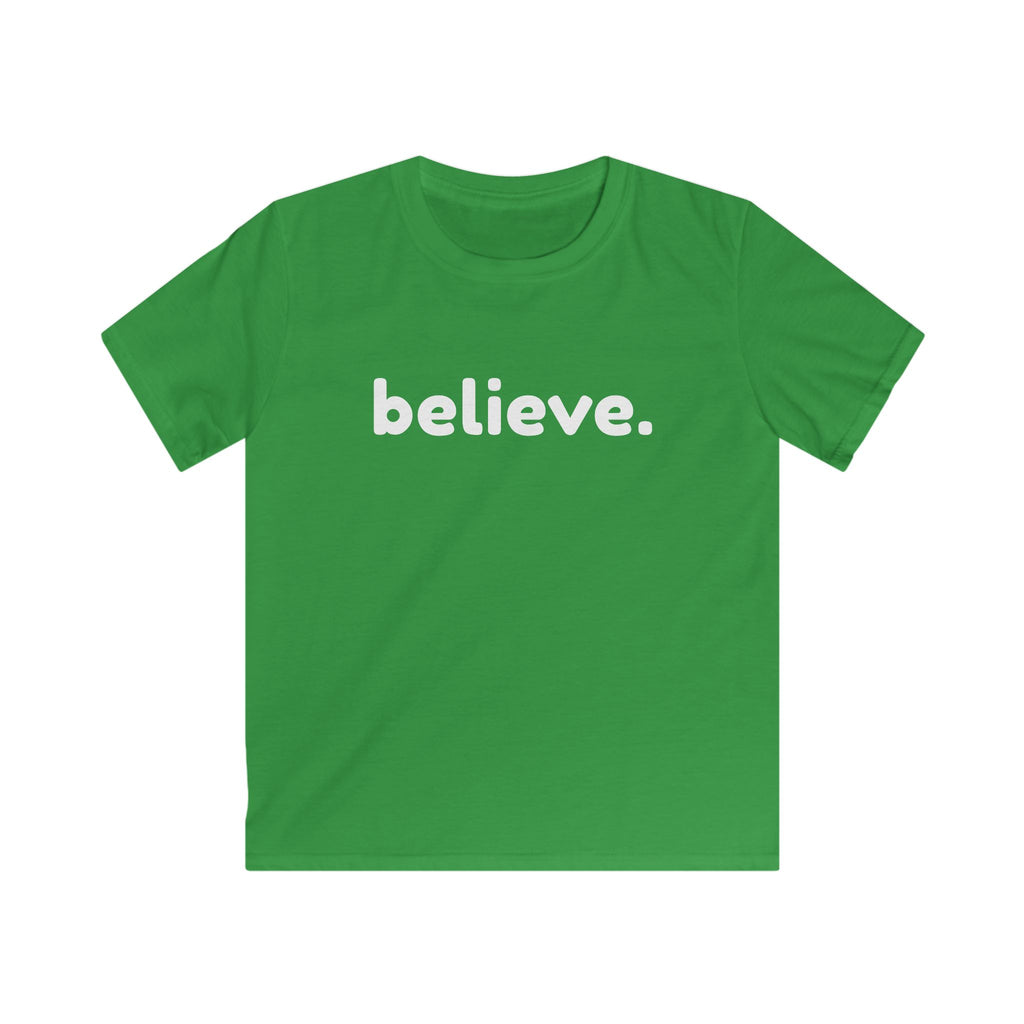 Believe Soft Cotton Youth T-Shirt