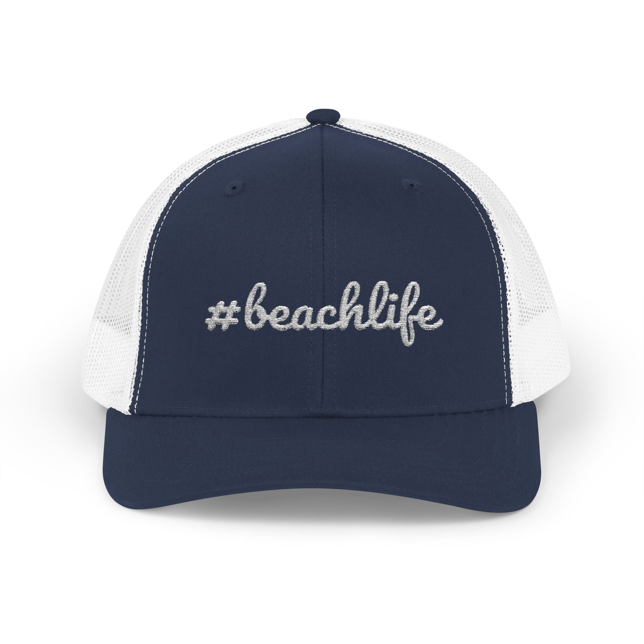 Embroidered Beach Life Snapback Hat
