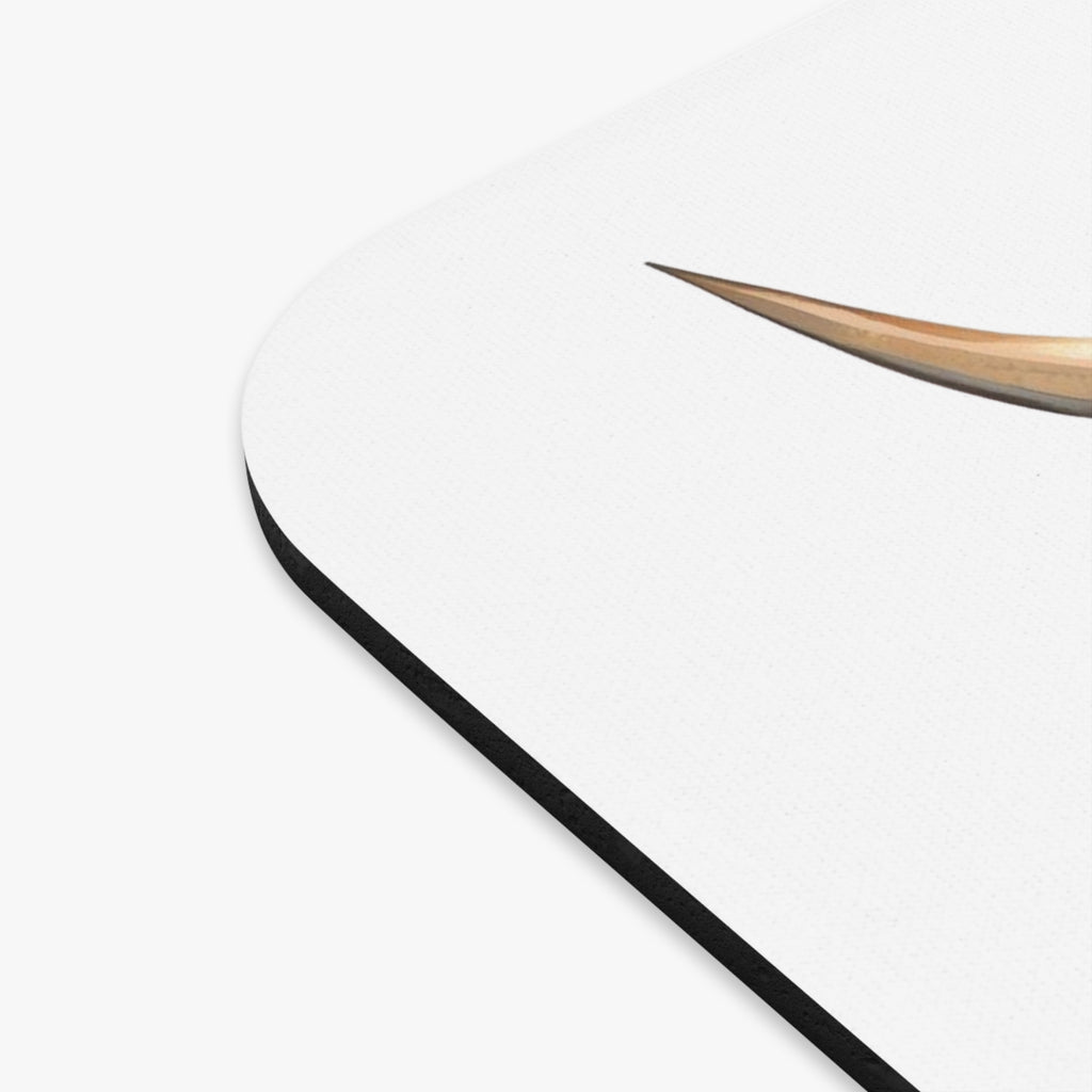 Highland Cow Floral Mouse Pad