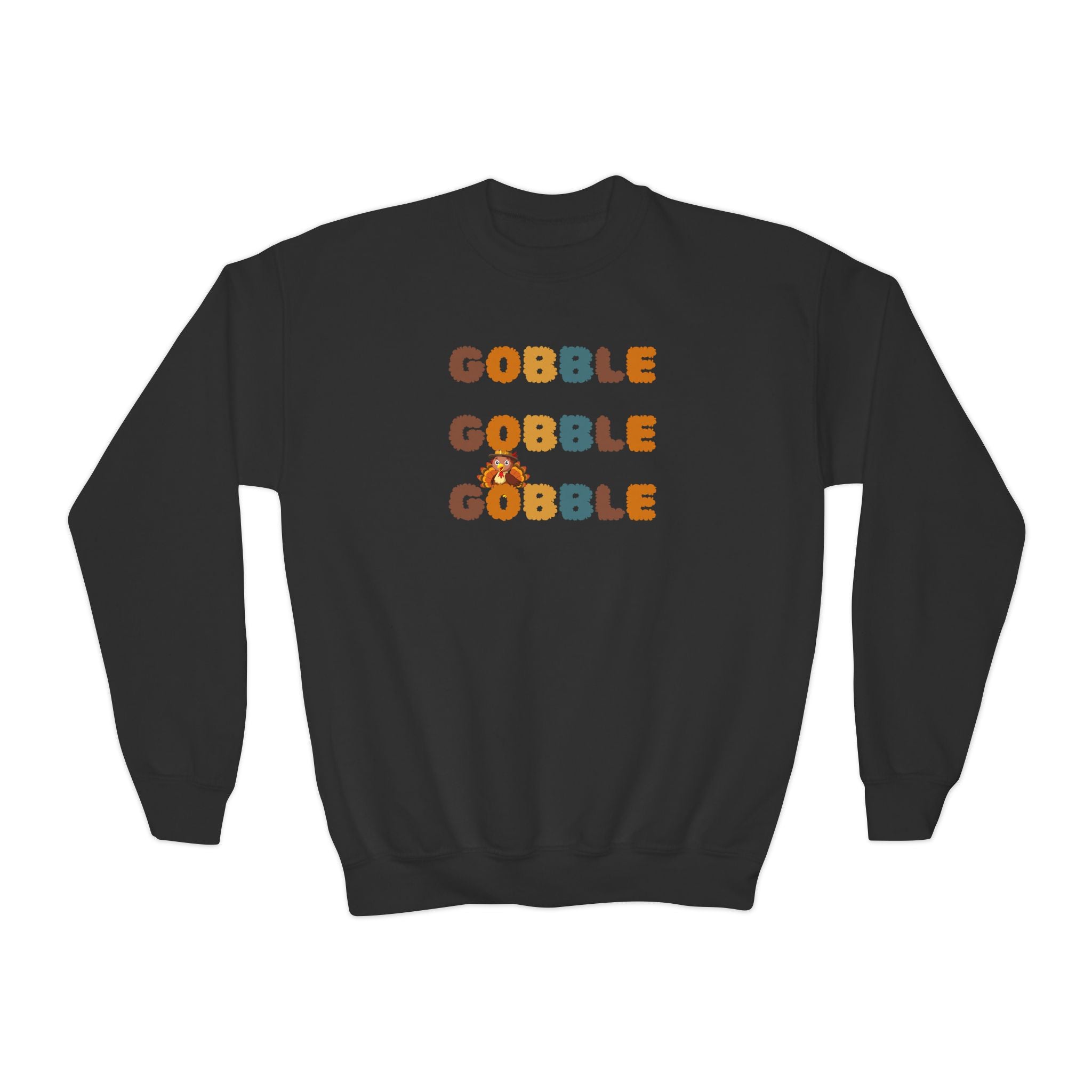 Thanksgiving Gobble Youth Sweatshirt