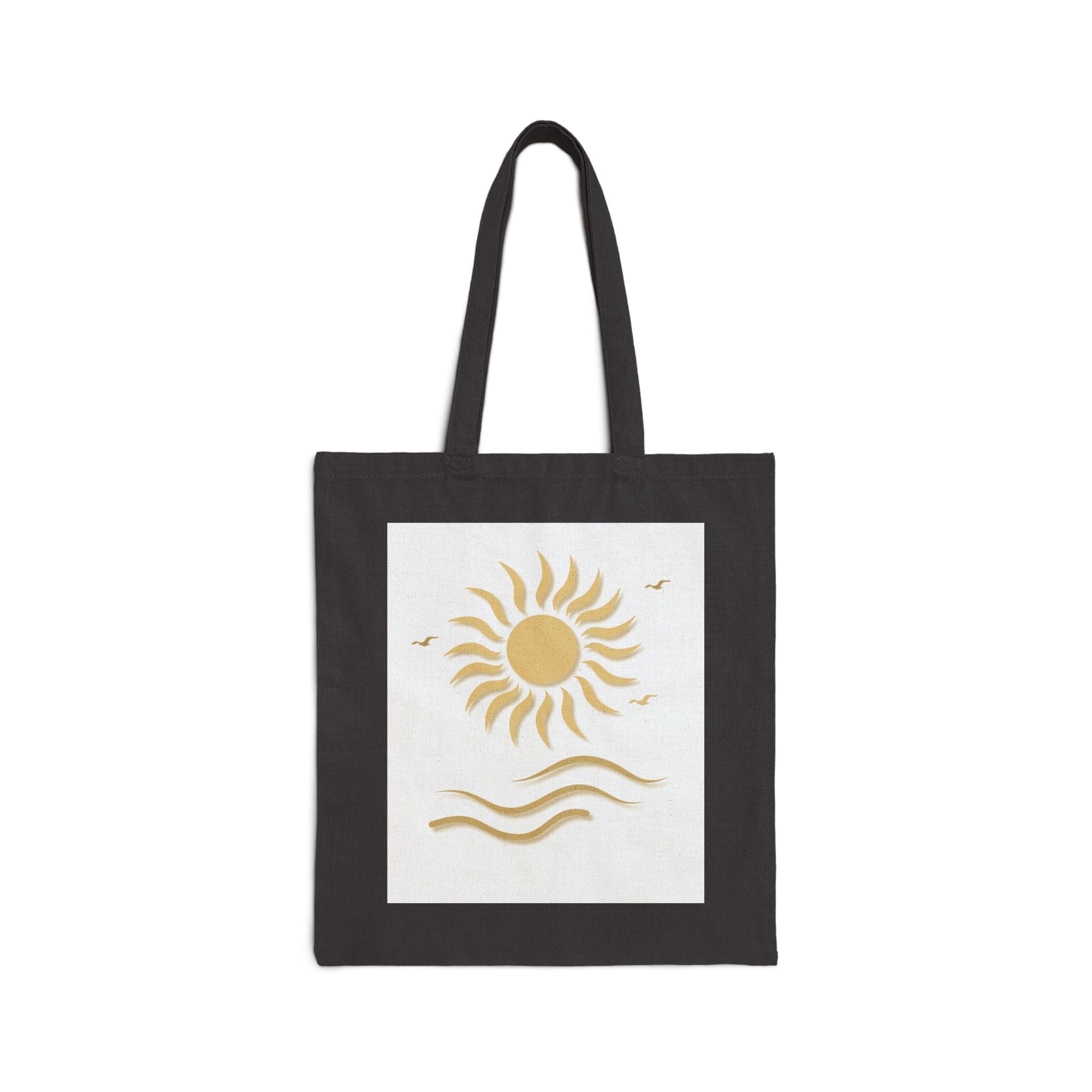 Boho Beach Canvas Tote Bag
