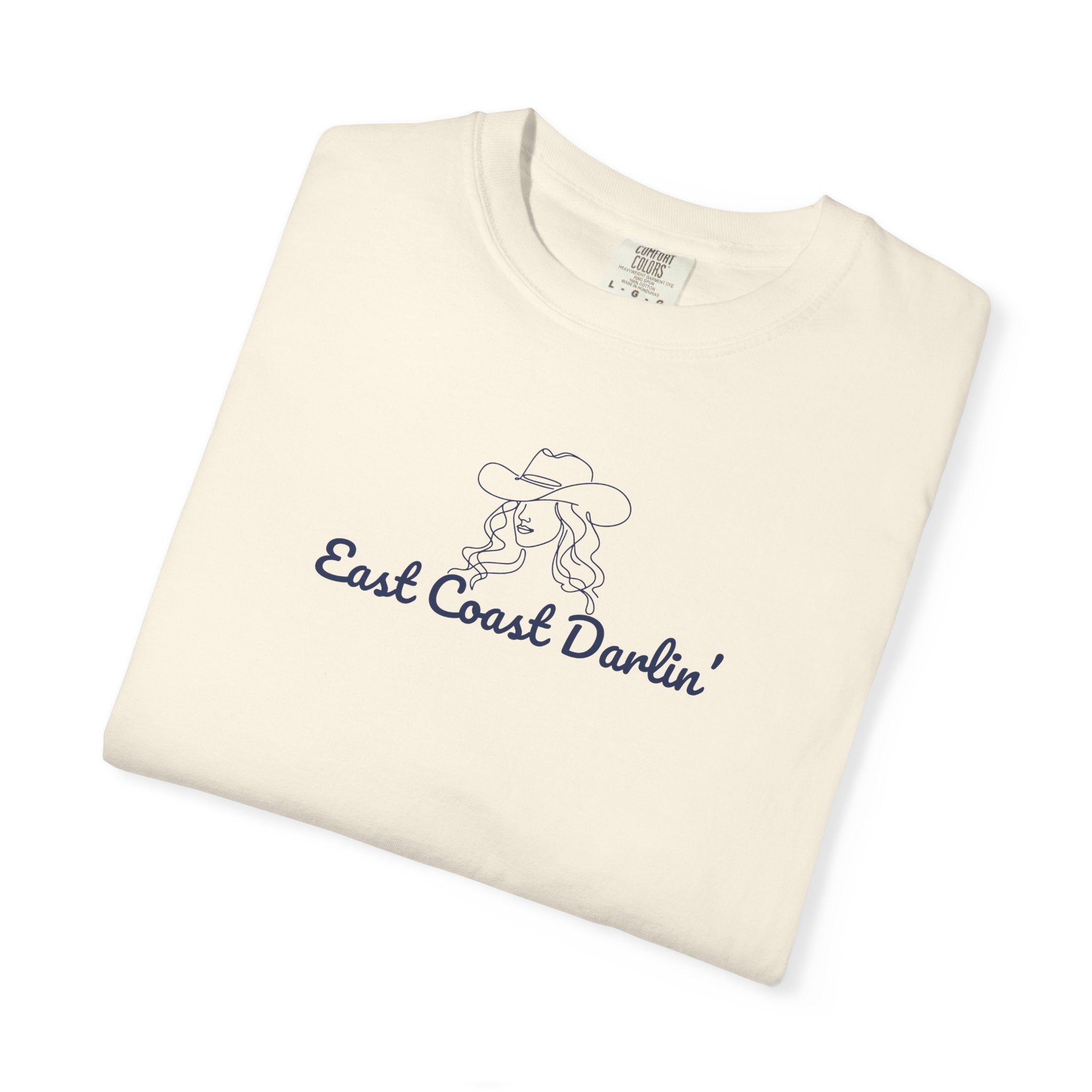 East Coast Darlin' Comfort Colors Tee | Western Inspired Graphic T-Shirt