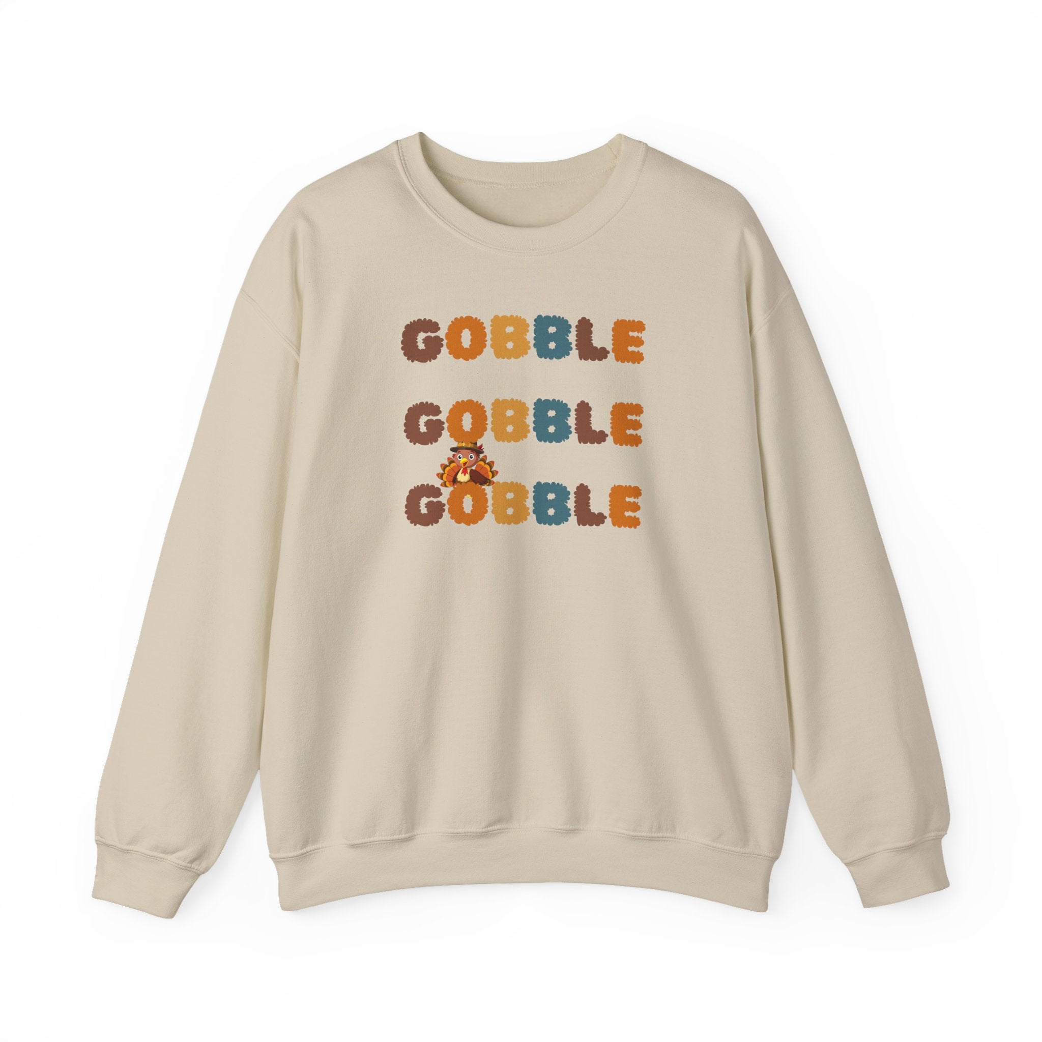 Thanksgiving Gobble Sweatshirt | Unisex Heavy Blend Crewneck