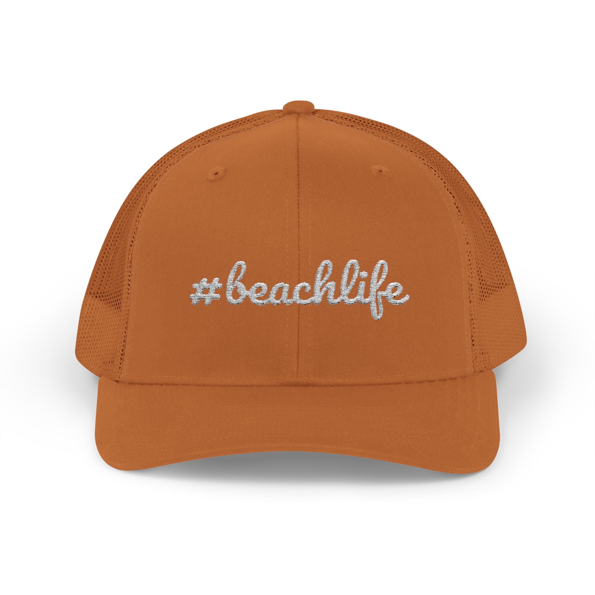 Embroidered Beach Life Snapback Hat