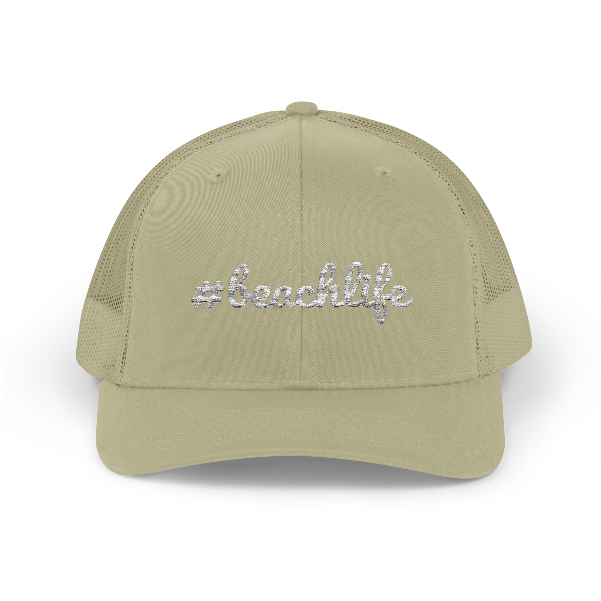 Embroidered Beach Life Snapback Hat