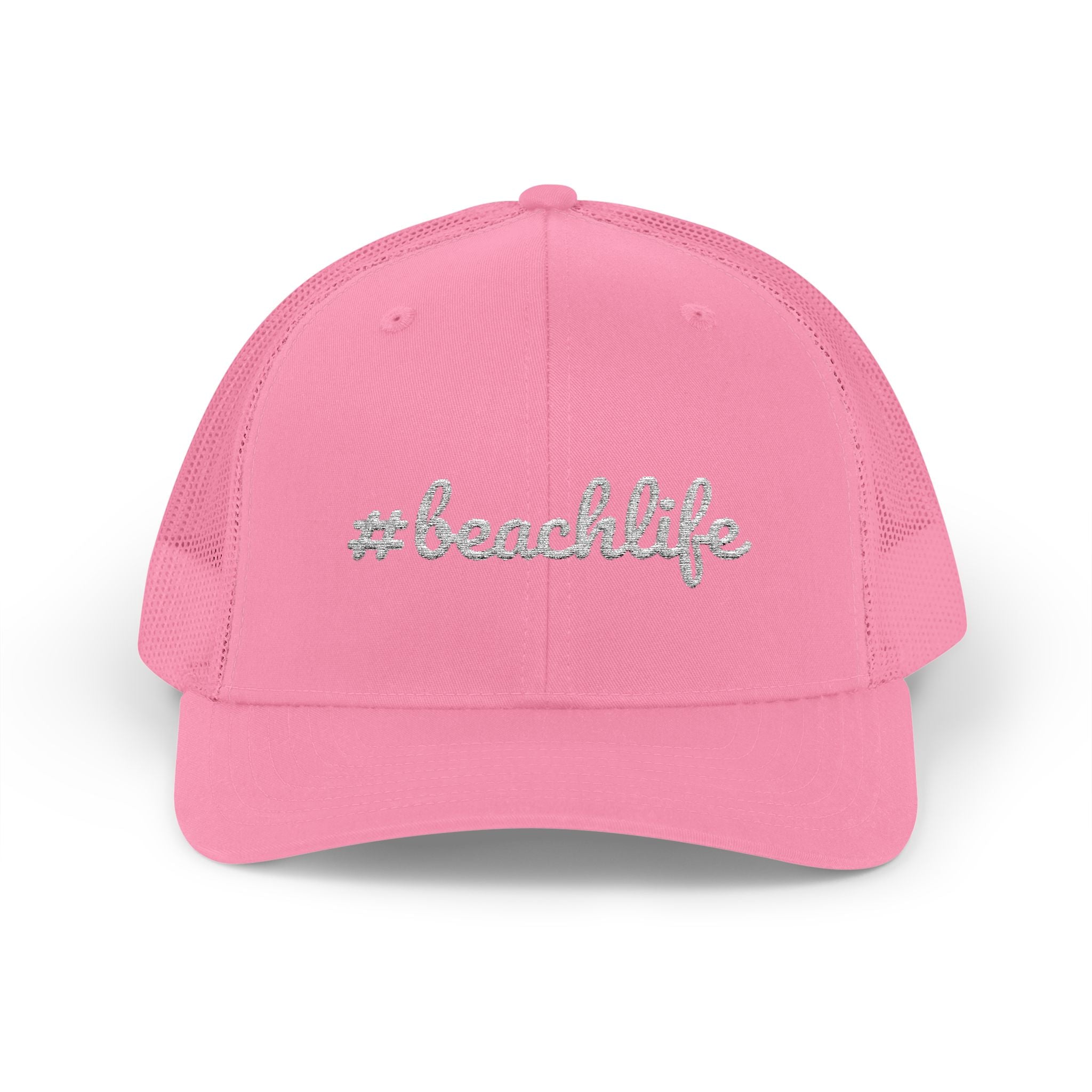 Embroidered Beach Life Snapback Hat