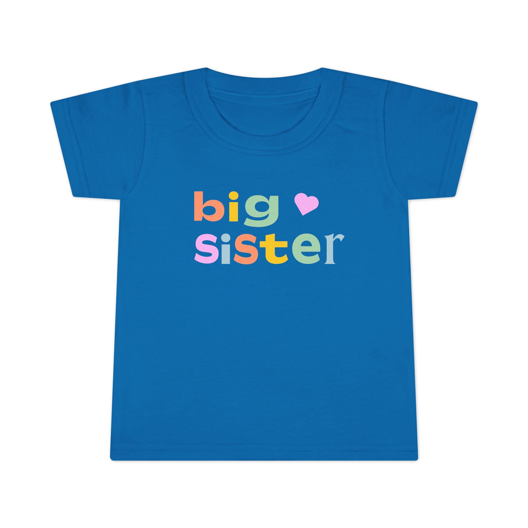 Big Sister Pastel Toddler T-Shirt