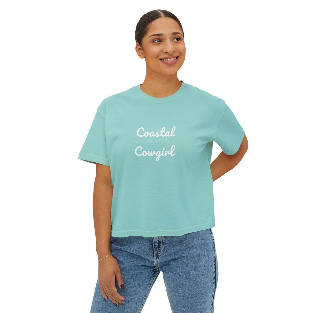 Coastal Cowgirl Minimalist Boxy T-Shirt