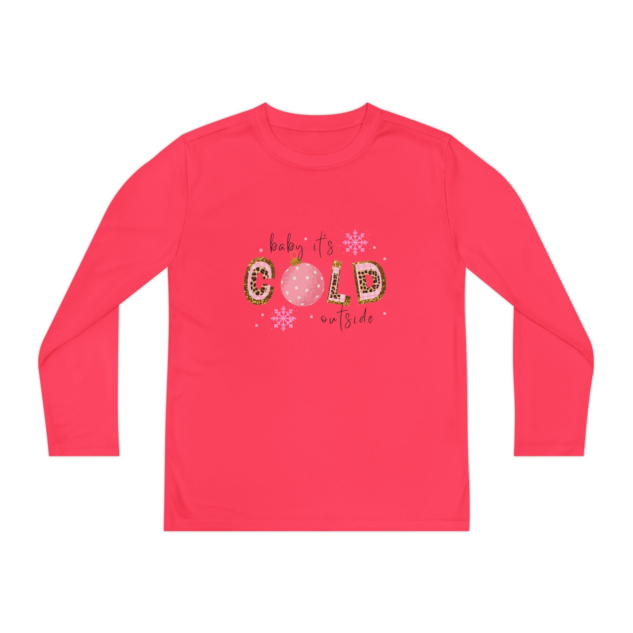 Baby It's Cold Outside Youth Long Sleeve Tee