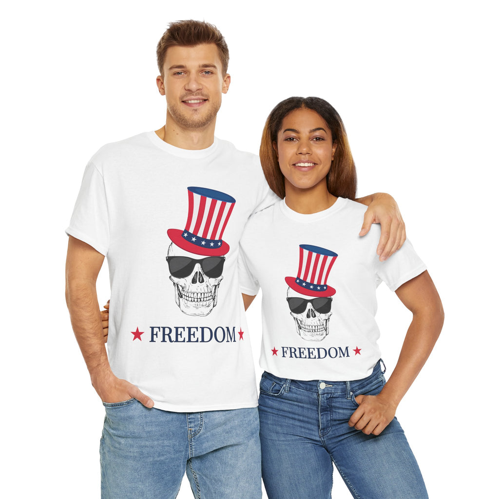 Patriotic Skull Freedom T-Shirt