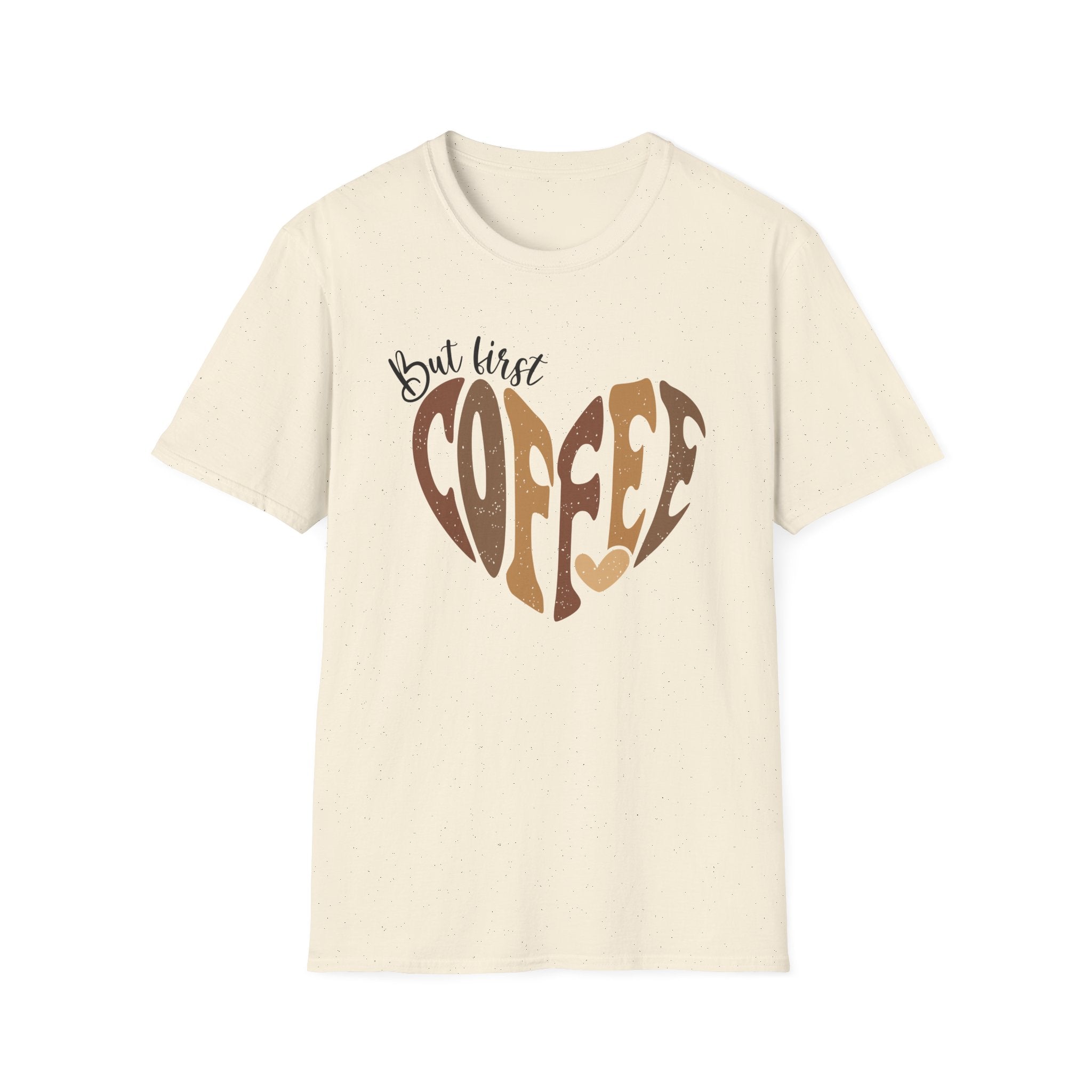 But First Coffee | Coffee Heart T-Shirt