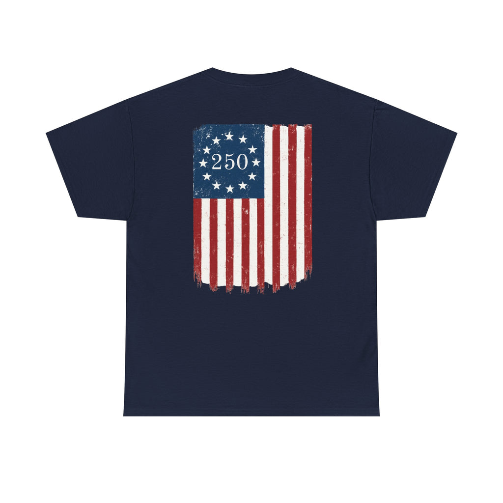 USA Flag Tee| 250th Anniversary Vintage American Flag T-Shirt