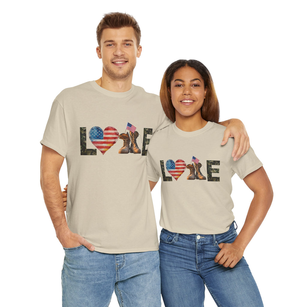 Patriotic Love T-Shirt