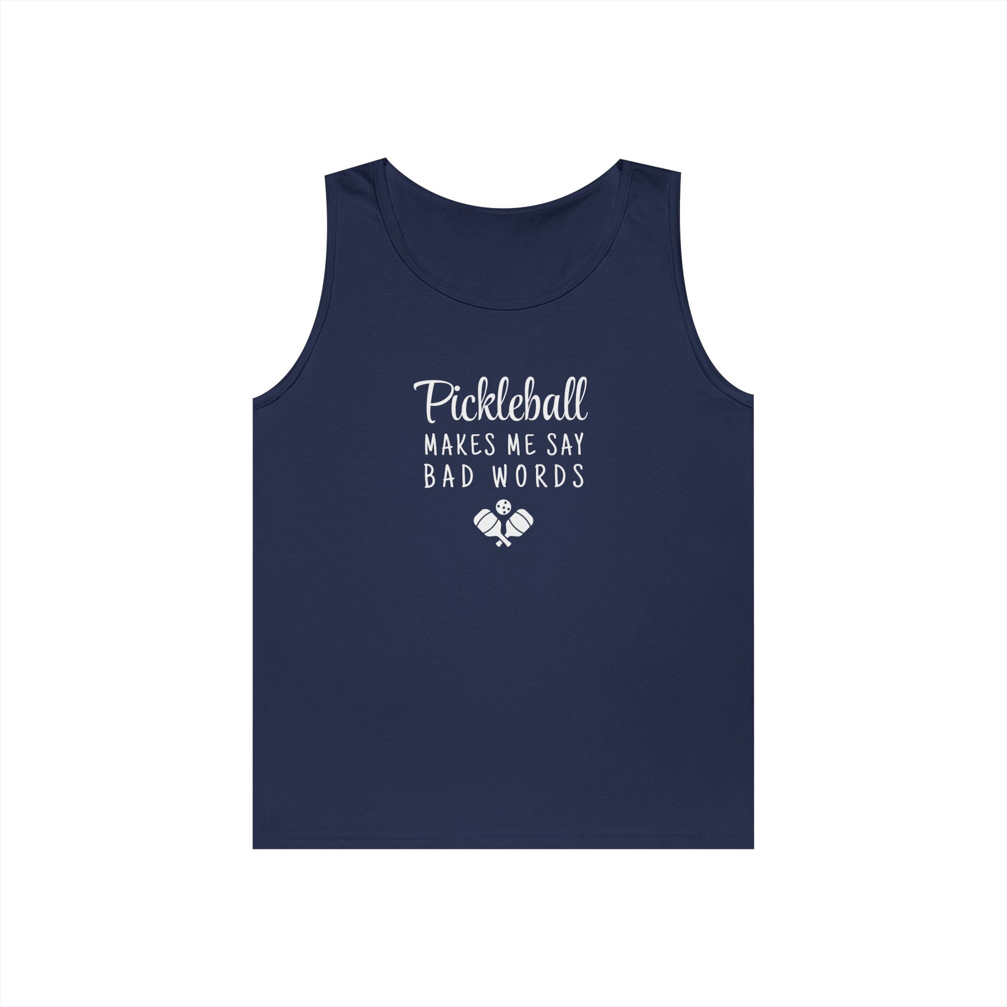 Pickleball Makes Me Say Bad Words Tank Top