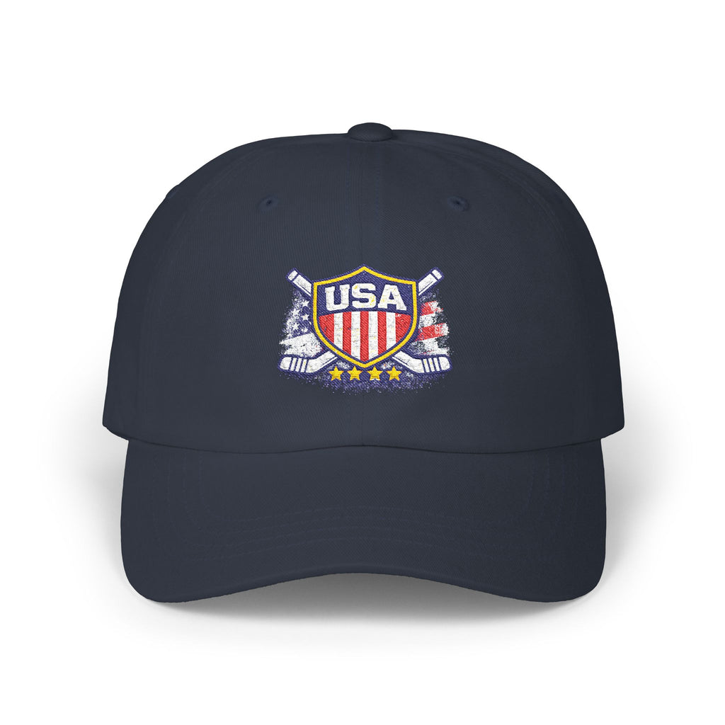 USA Hockey — Embroidered Patriotic Hockey Hat