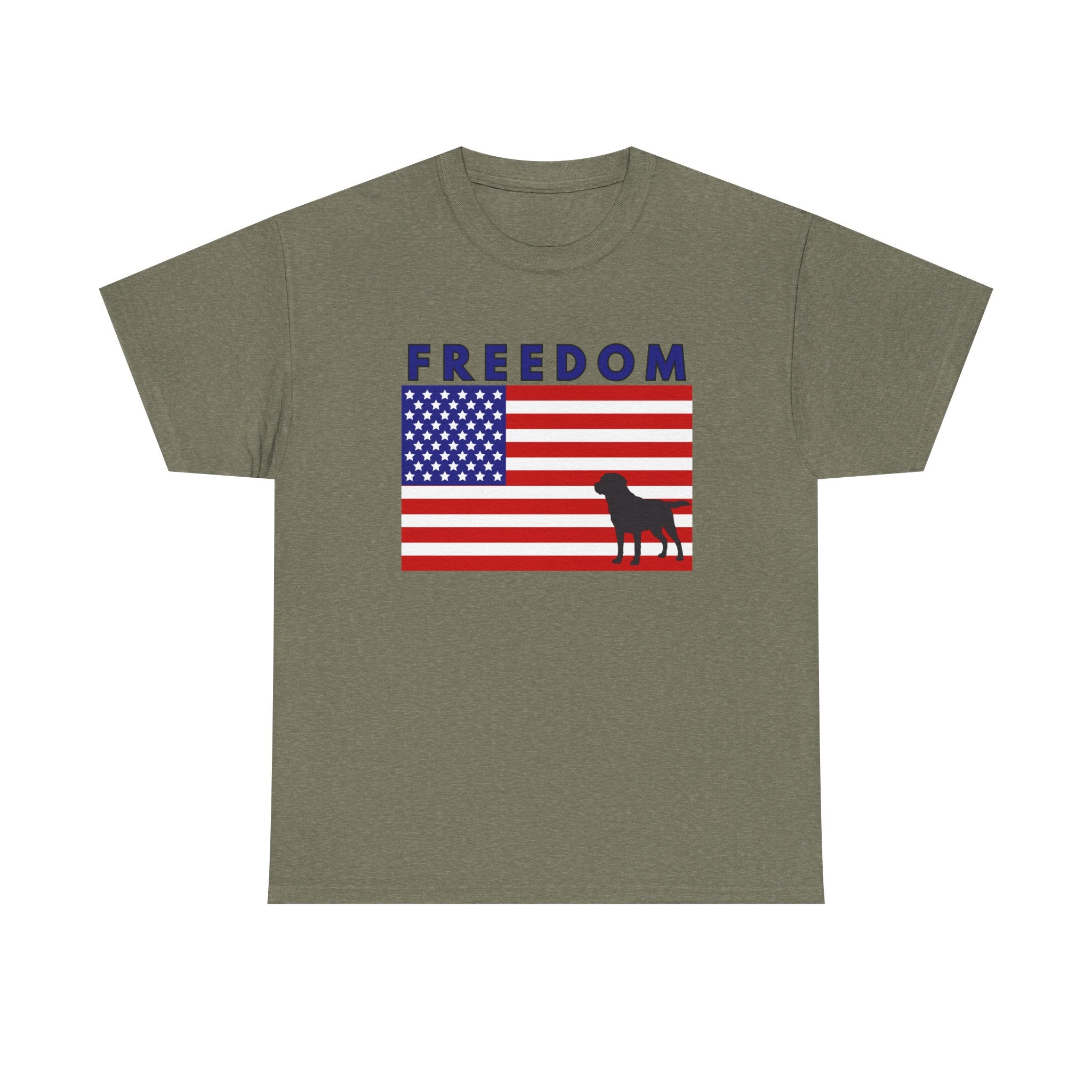 Freedom and Man's Best Friend T-Shirt