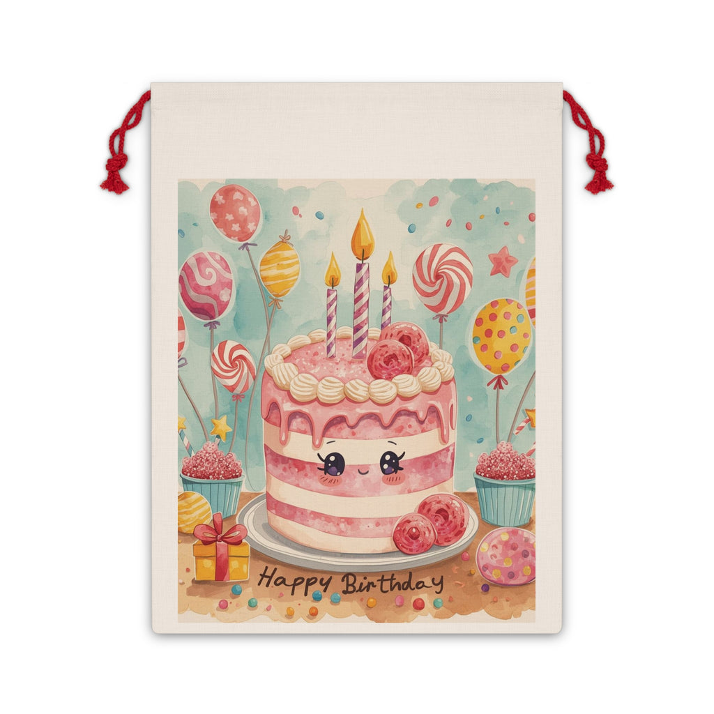 Birthday Cake Gift Sack (19.7x26)