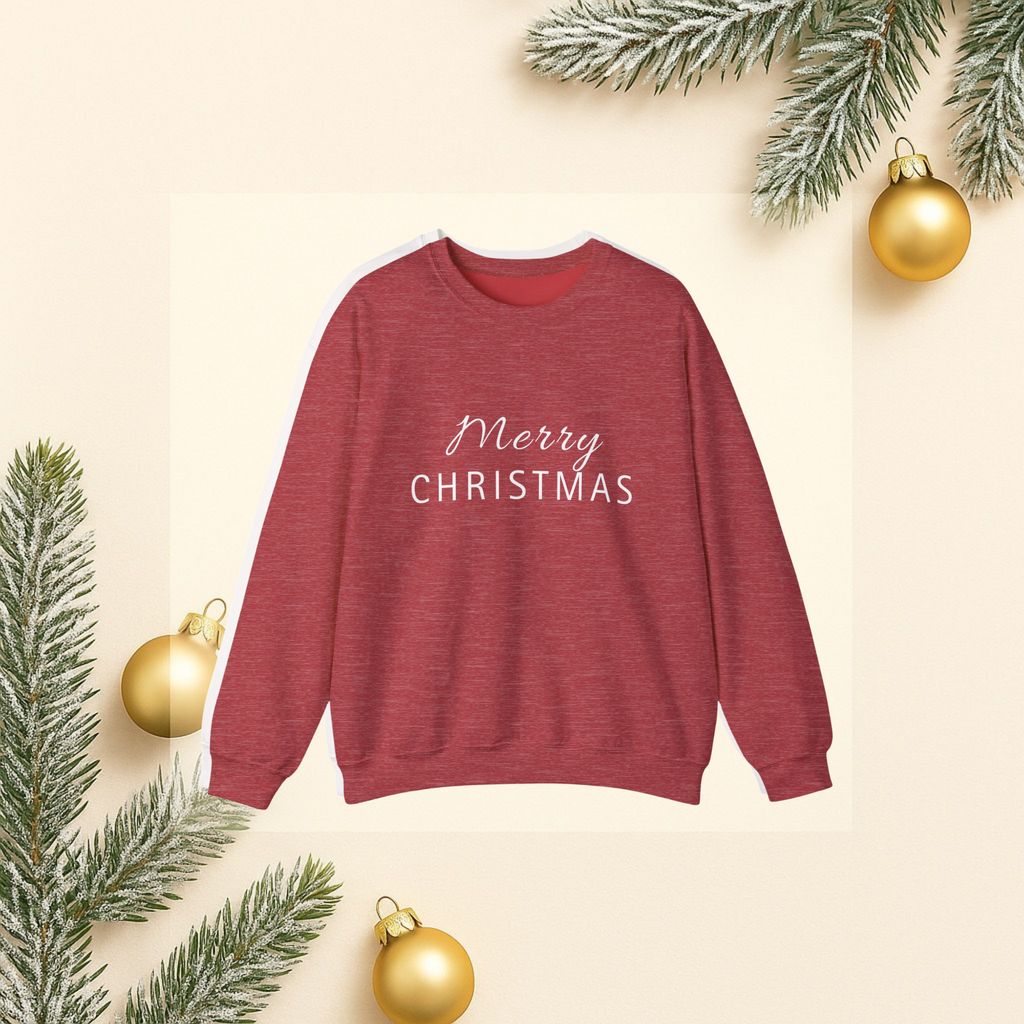 Merry Christmas Crewneck Sweatshirt