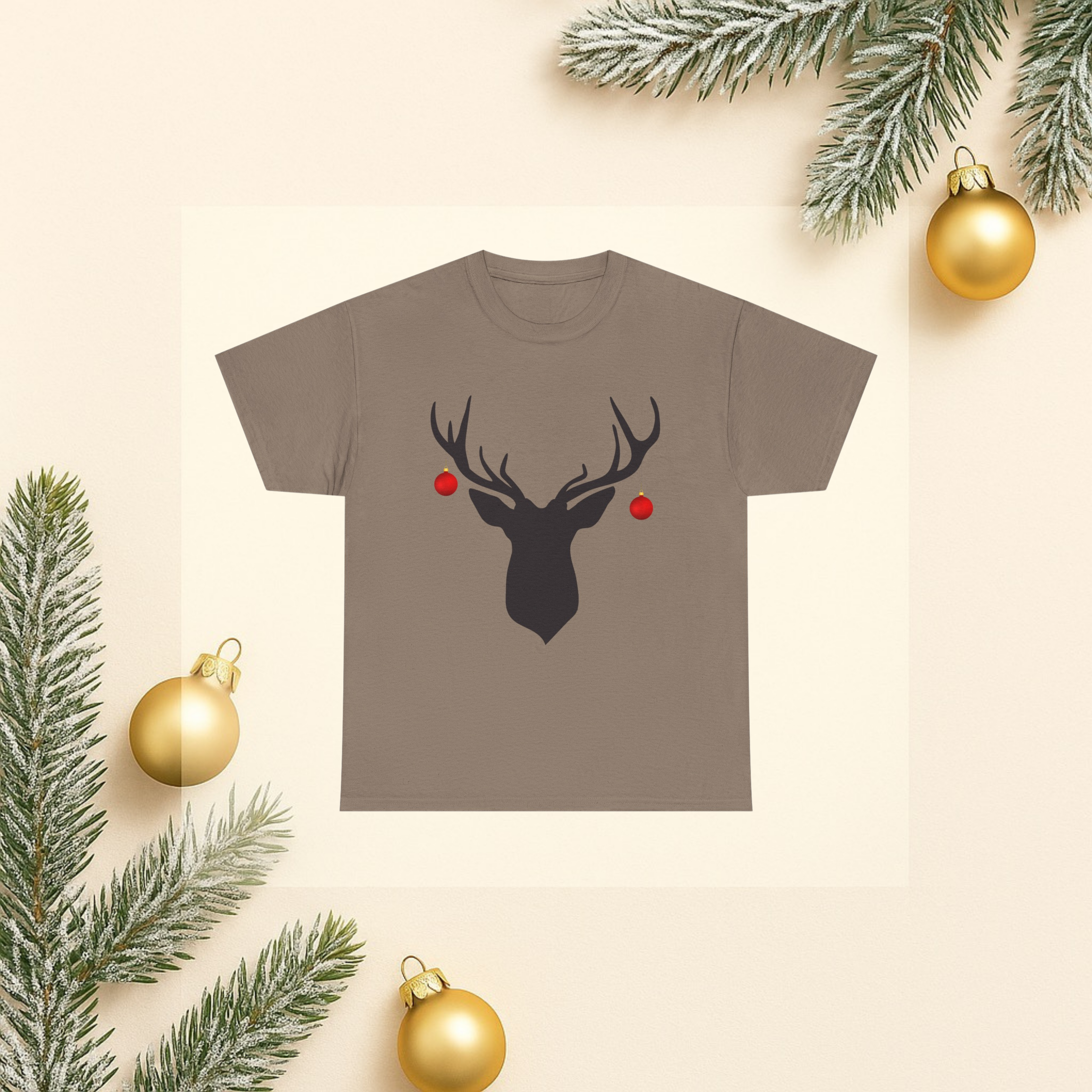 Hunter Reindeer Graphic T-Shirt
