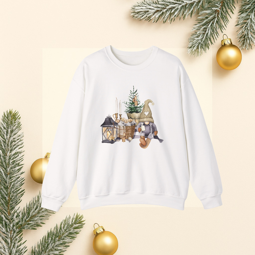 Cozy Gnome Crewneck Sweatshirt