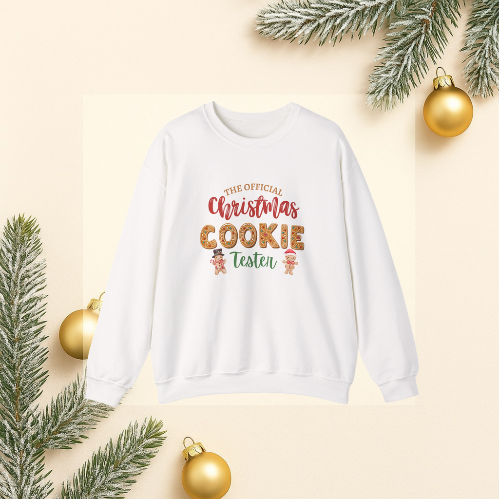 Christmas Cookie Tester Crewneck Sweatshirt