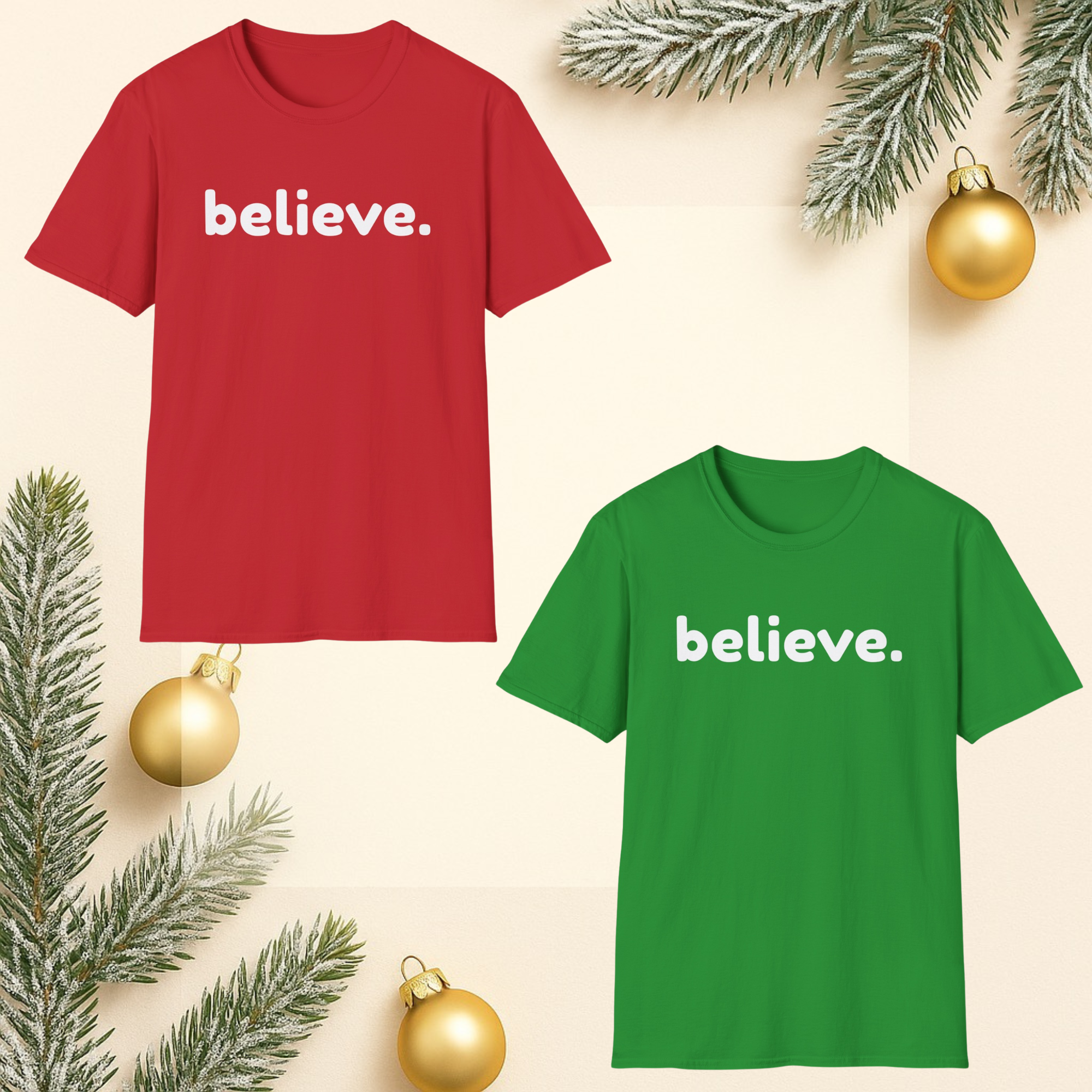 Believe Soft Cotton Unisex T-Shirt