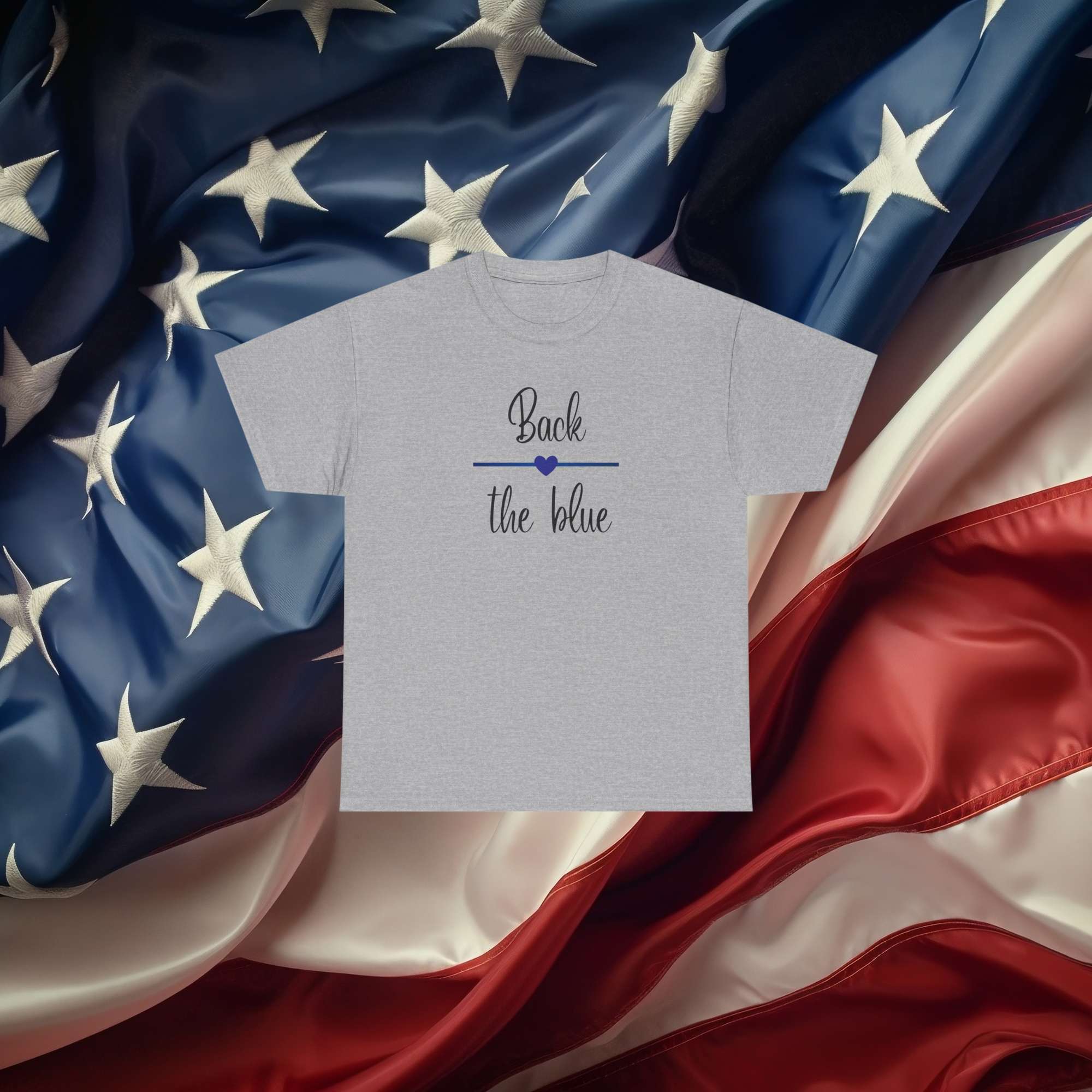 Back the Blue T-Shirt - Support Law Enforcement