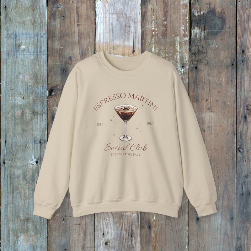 Espresso Martini Crewneck Sweatshirt