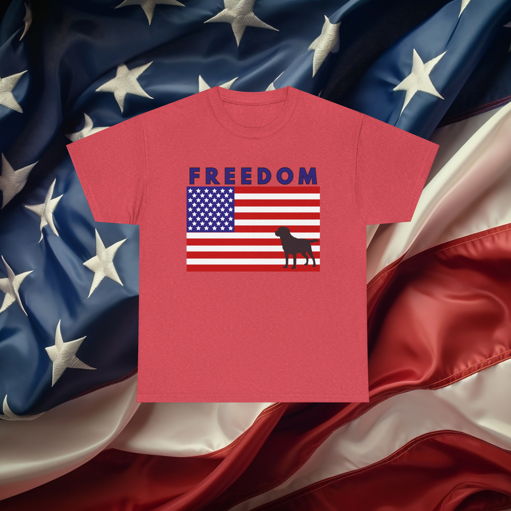 Freedom and Man's Best Friend T-Shirt