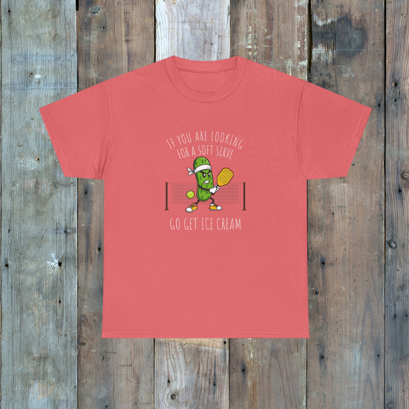 Pickleball Soft Serve Graphic T-Shirt