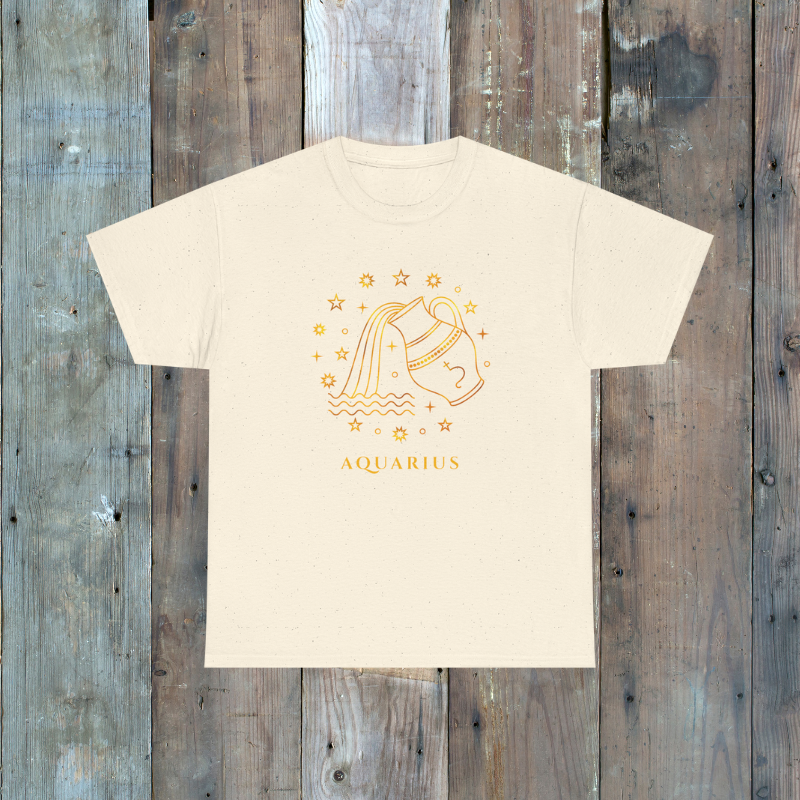 Aquarius Zodiac T-Shirt