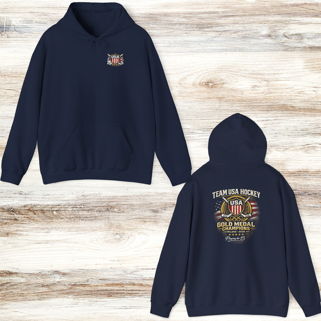 USA Hockey Gold Medal Champions Hoodie