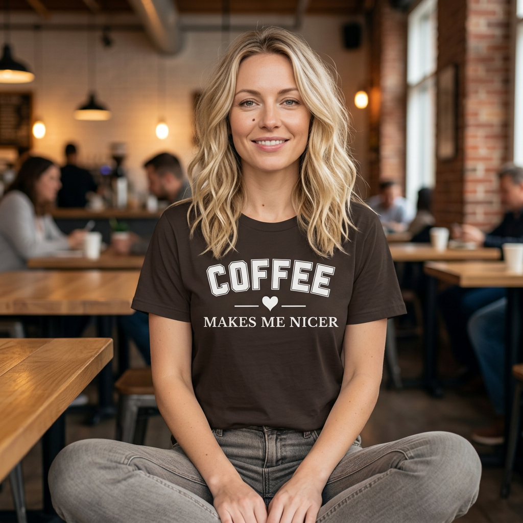 Coffee Makes Me Nicer T-Shirt