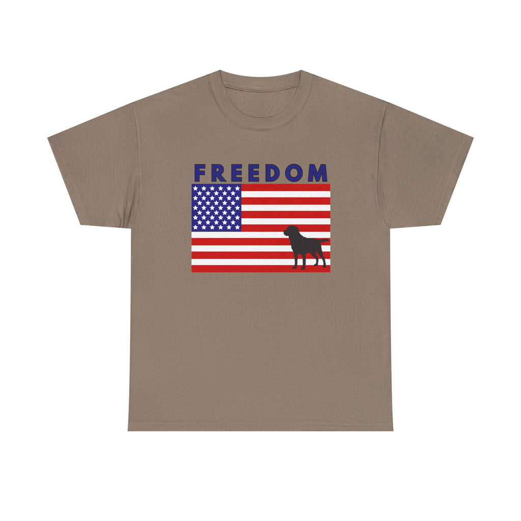 Freedom and Man's Best Friend T-Shirt