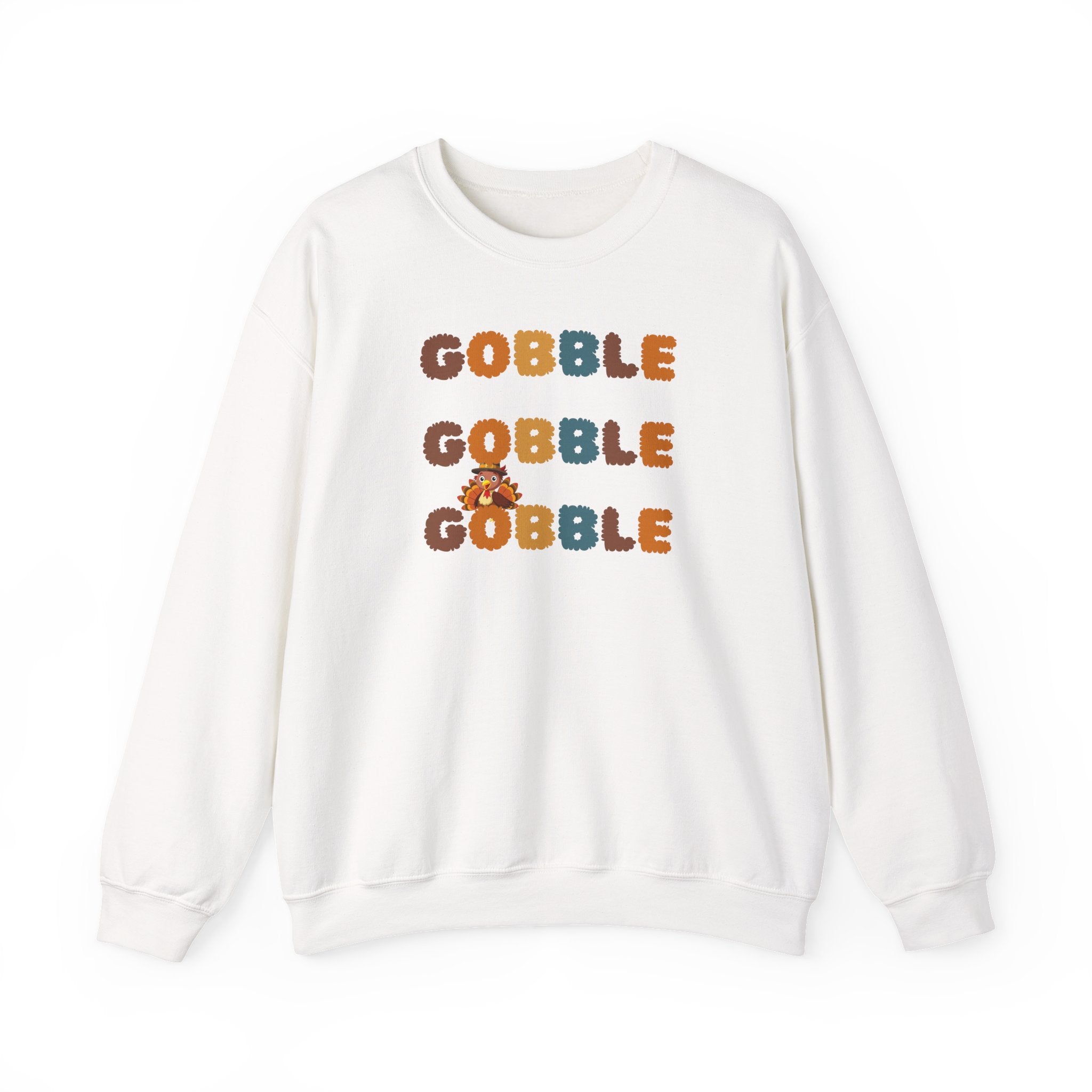 Thanksgiving Gobble Sweatshirt | Unisex Heavy Blend Crewneck