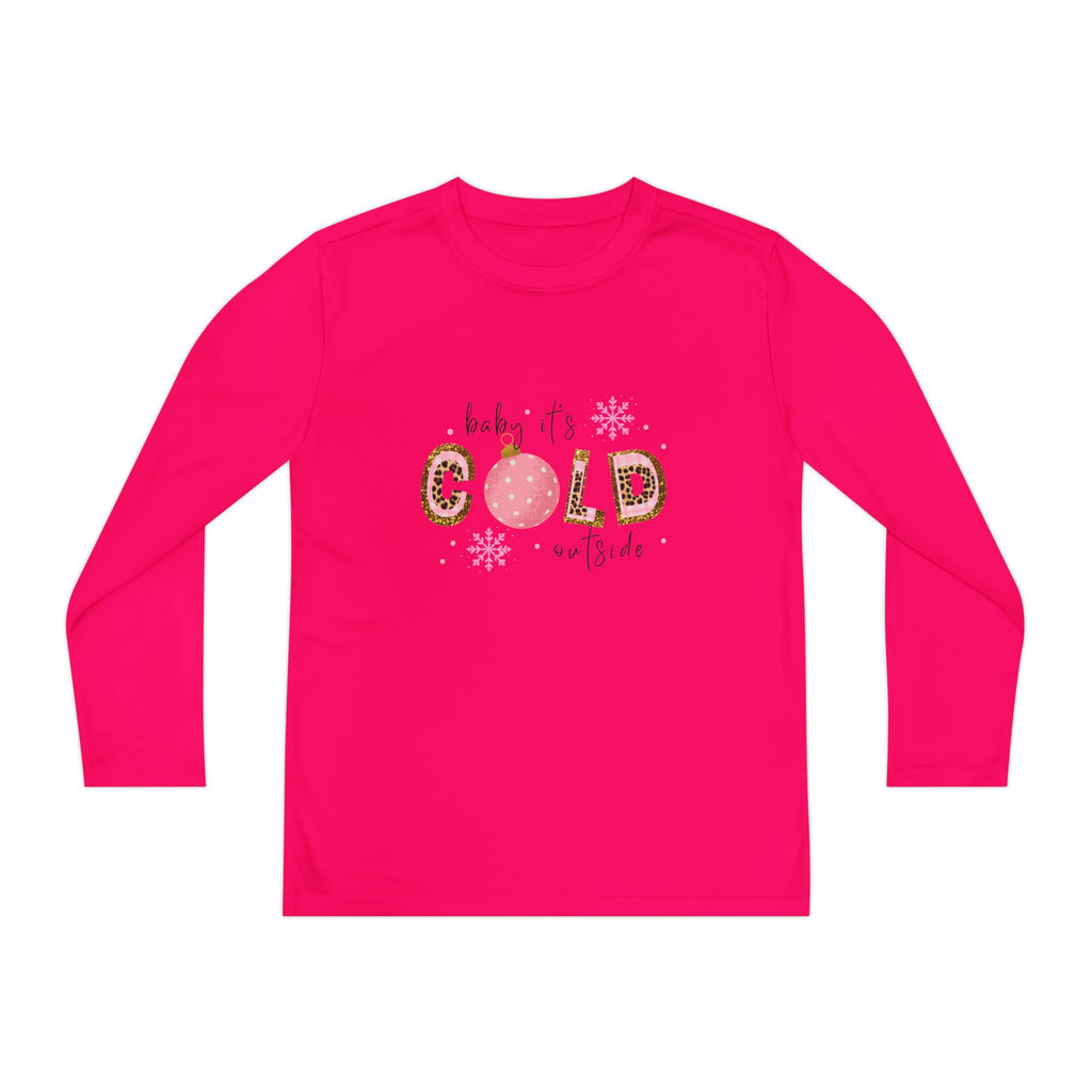 Baby It's Cold Outside Youth Long Sleeve Tee