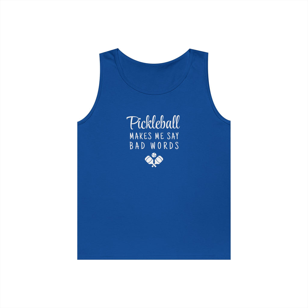 Pickleball Makes Me Say Bad Words Tank Top