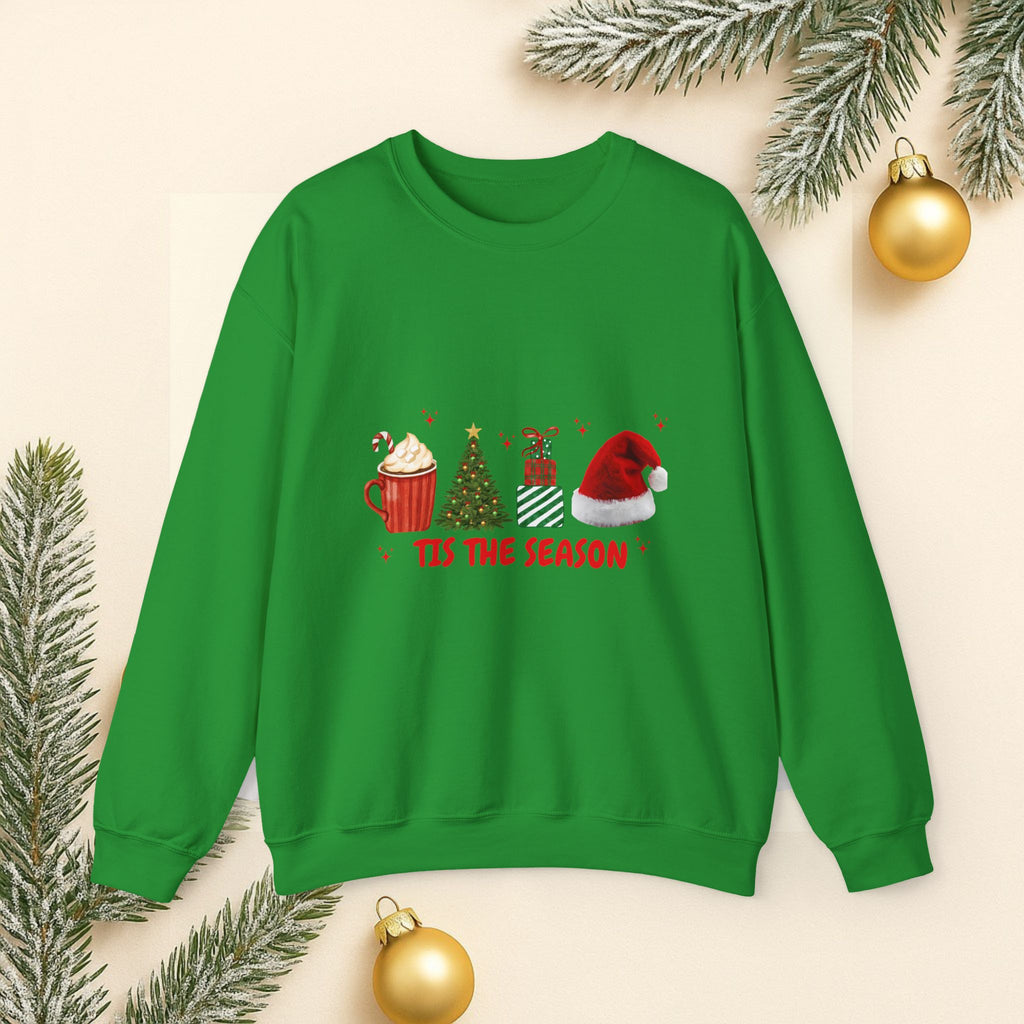 Holiday Cheer Crewneck Sweatshirt - 'Tis the Season