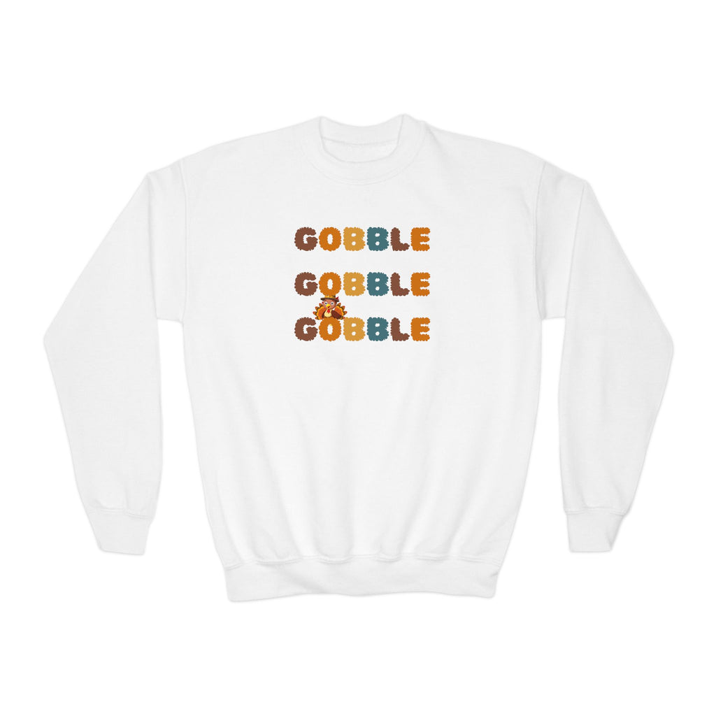 Thanksgiving Gobble Youth Sweatshirt