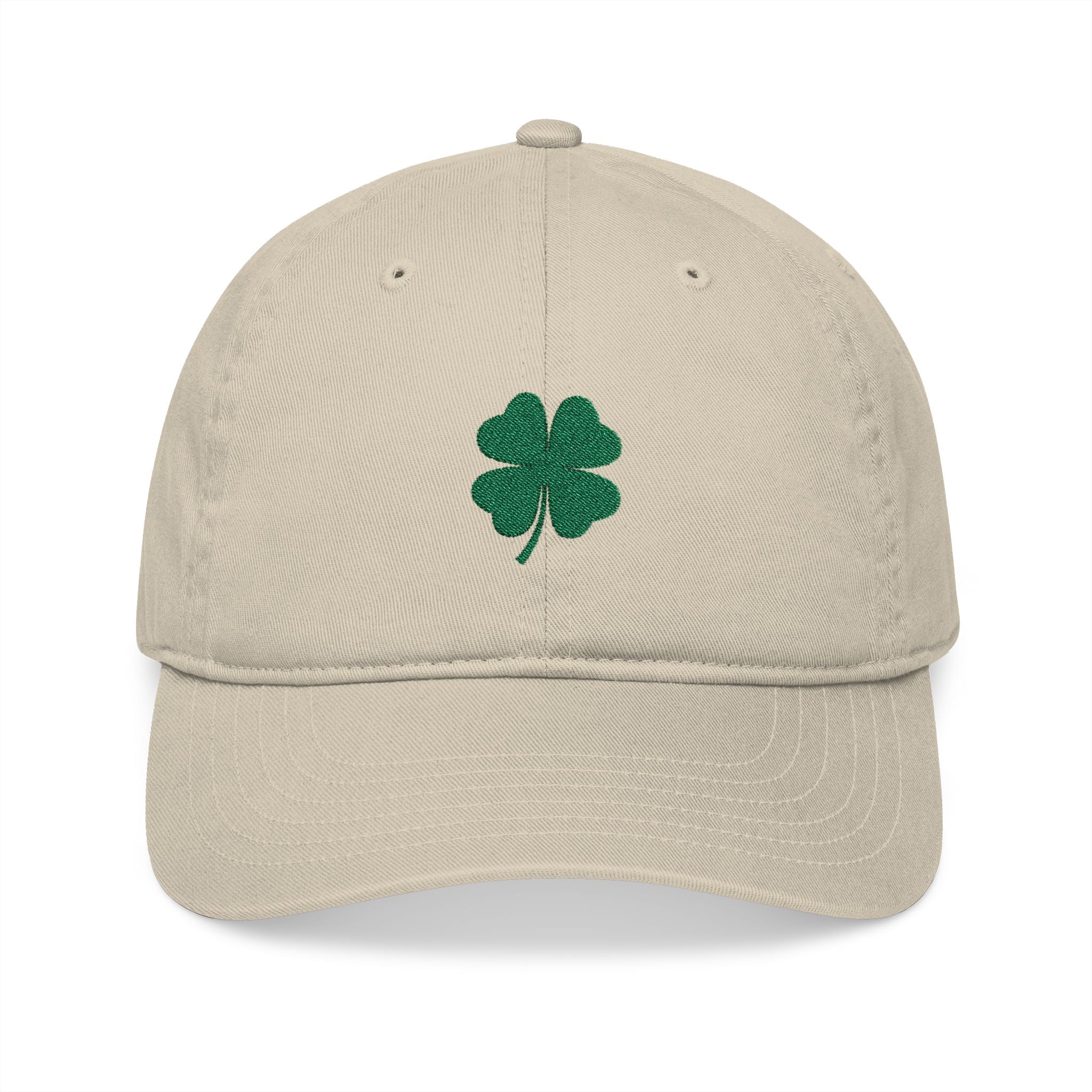 Embroidered Shamrock Baseball Cap