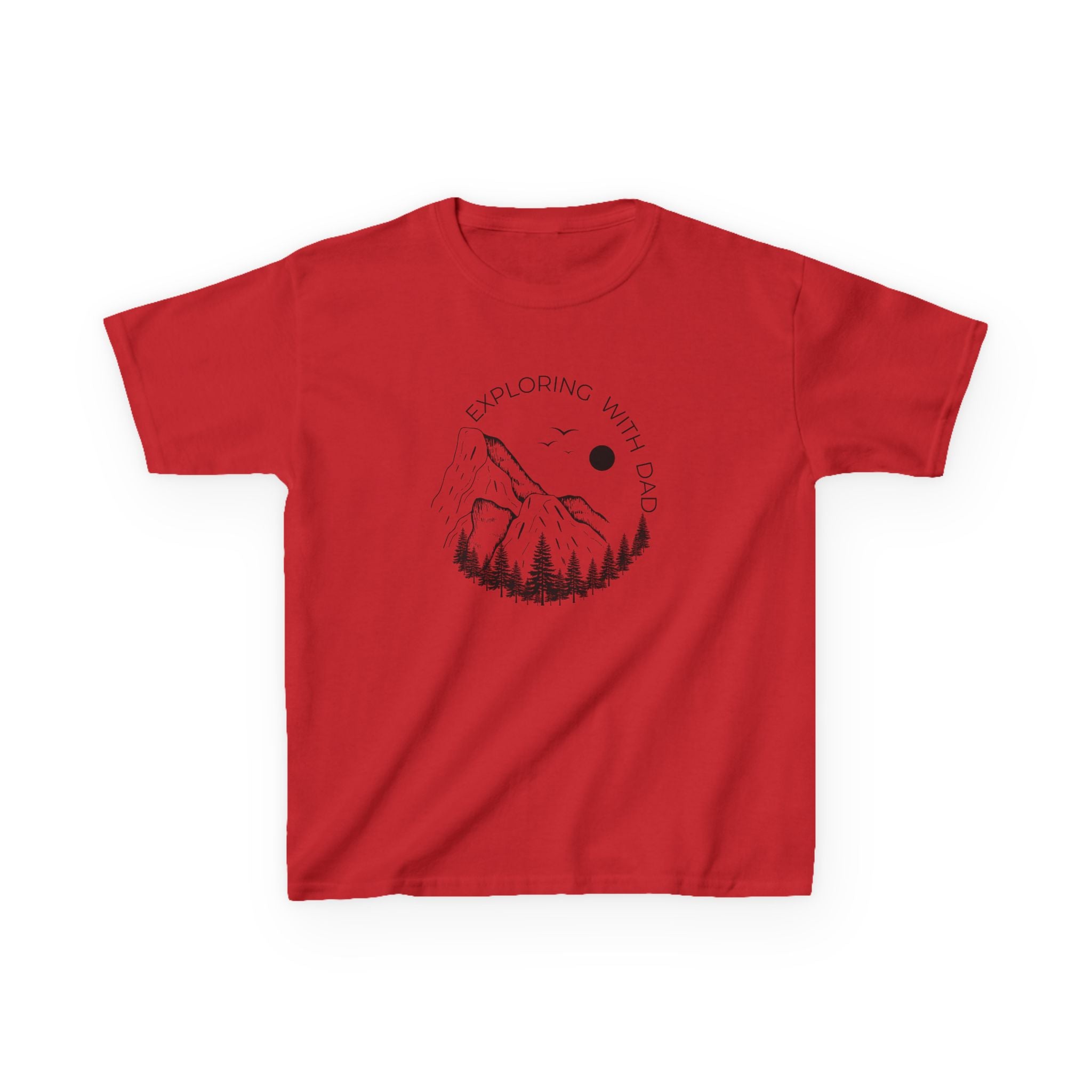 Exploring With Dad Kids T-Shirt