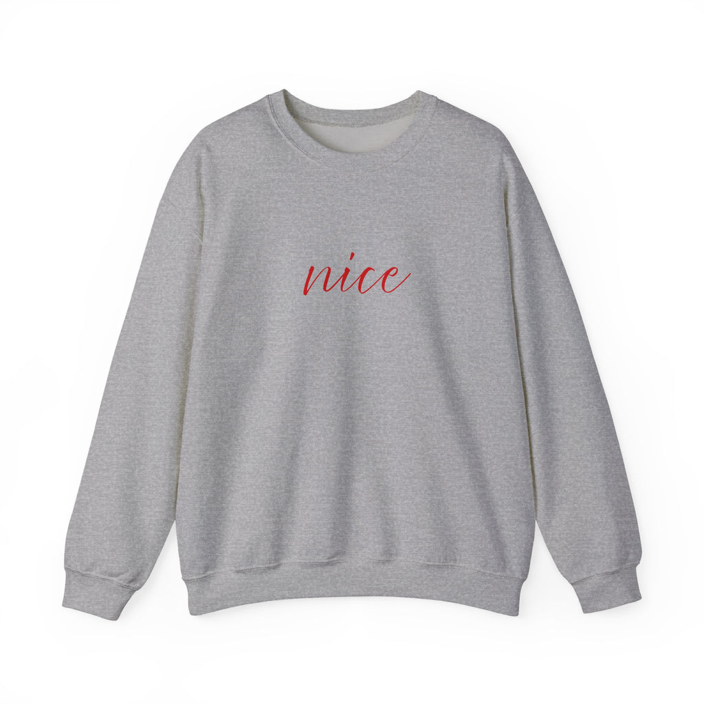 Holiday Nice Crewneck Sweatshirt